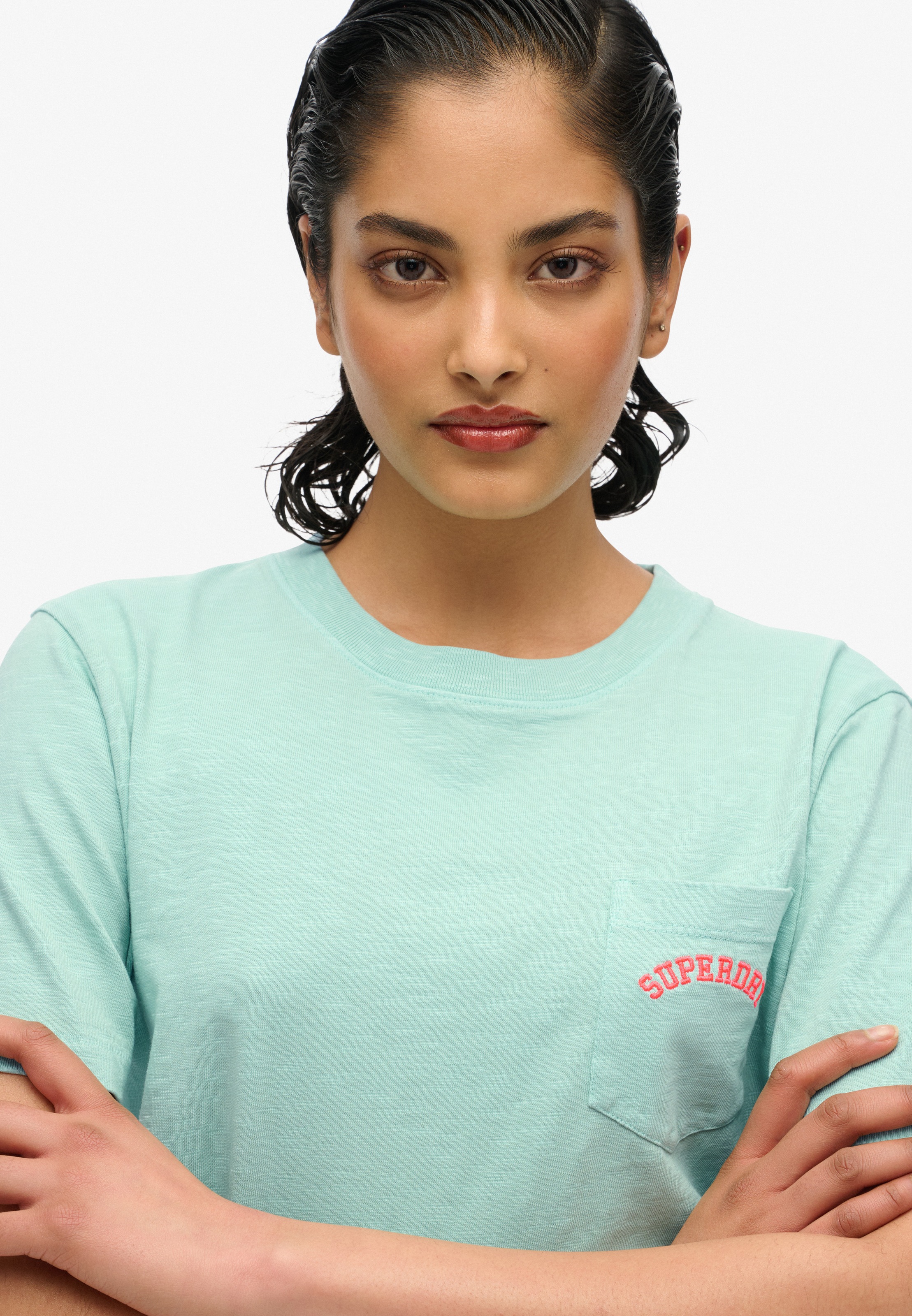 Superdry T-Shirt "ESSENTIAL LOGO GD POCKET TEE" günstig online kaufen