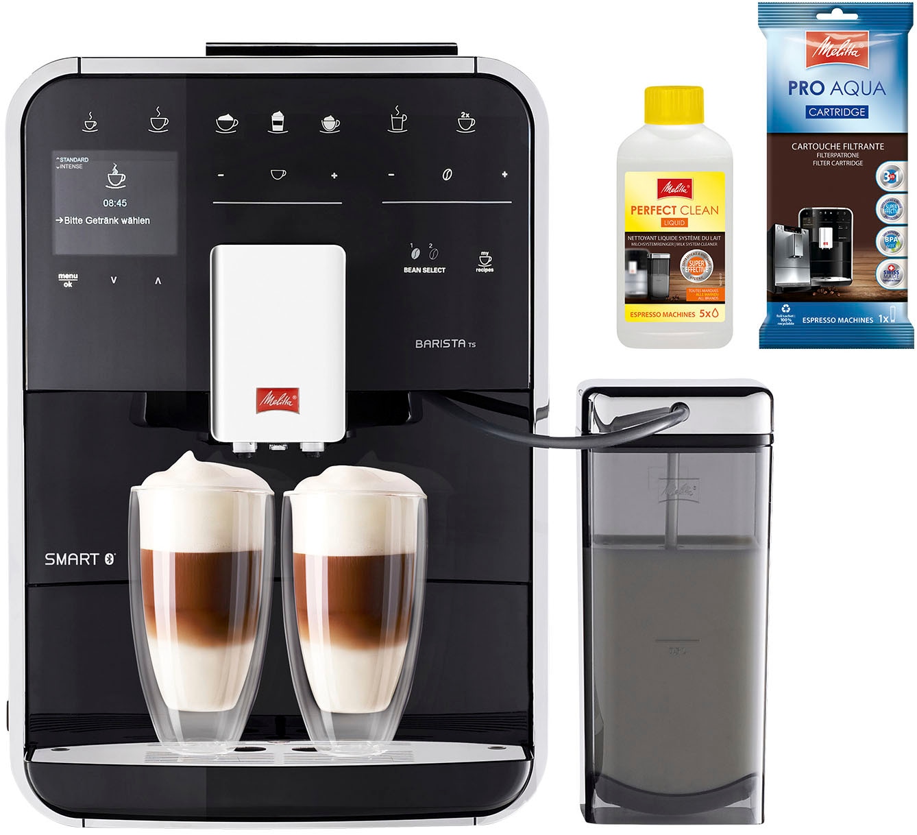 Kaffeevollautomat »Barista TS Smart® F850-102, schwarz«, 21 Kaffeerezepte & 8...