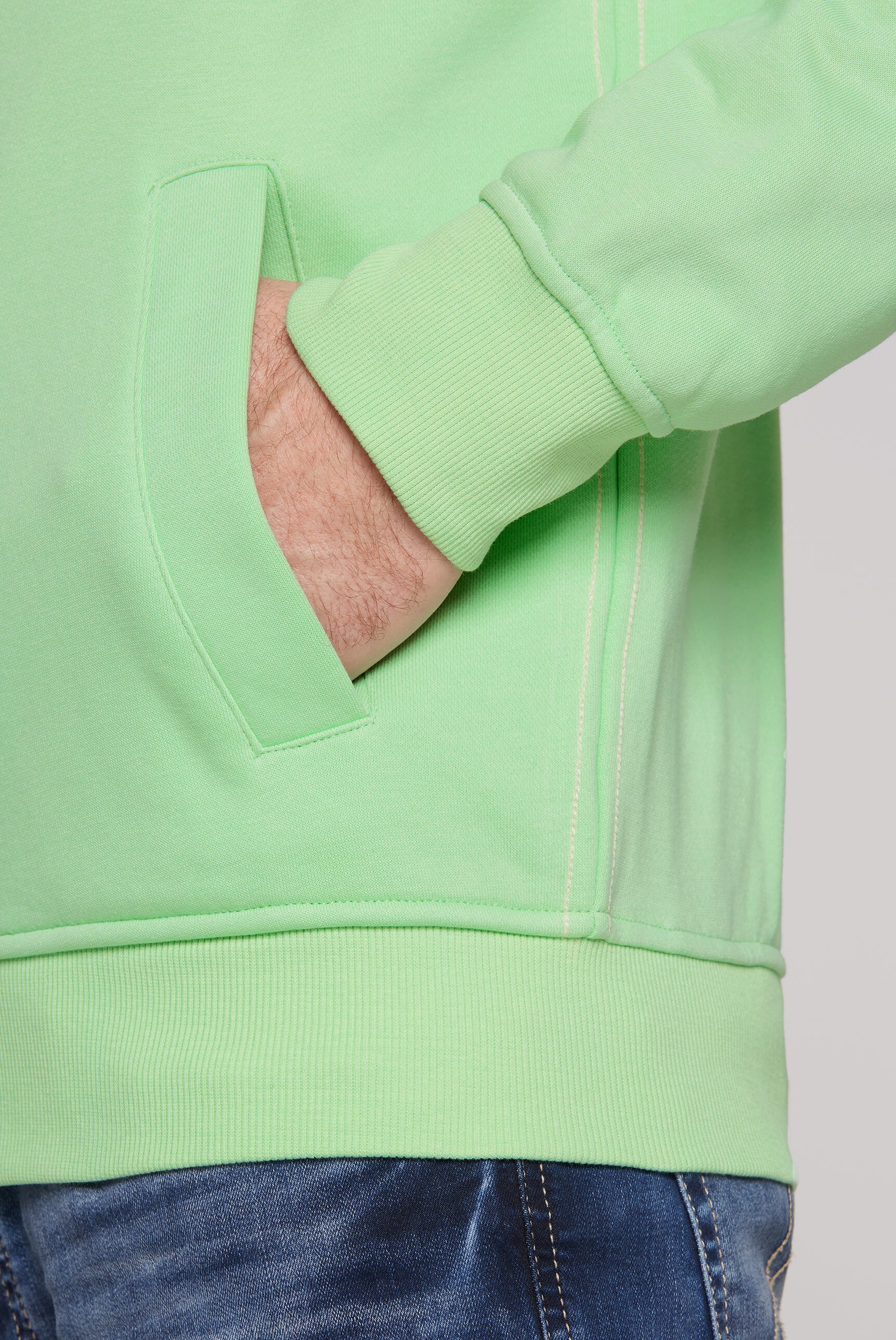 CAMP DAVID Kapuzensweatjacke, mit Baumwolle