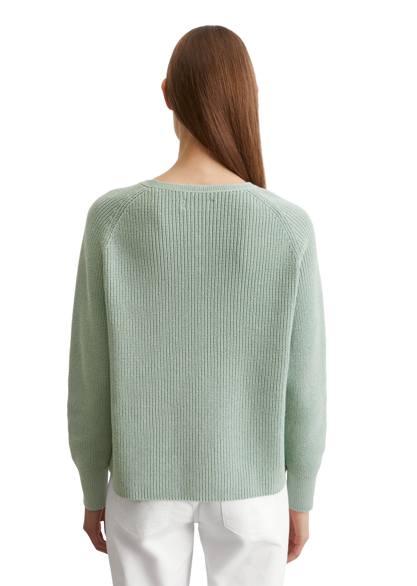 Marc O'Polo Rundhalspullover »aus Heavy-Weight-Organic-Cotton«