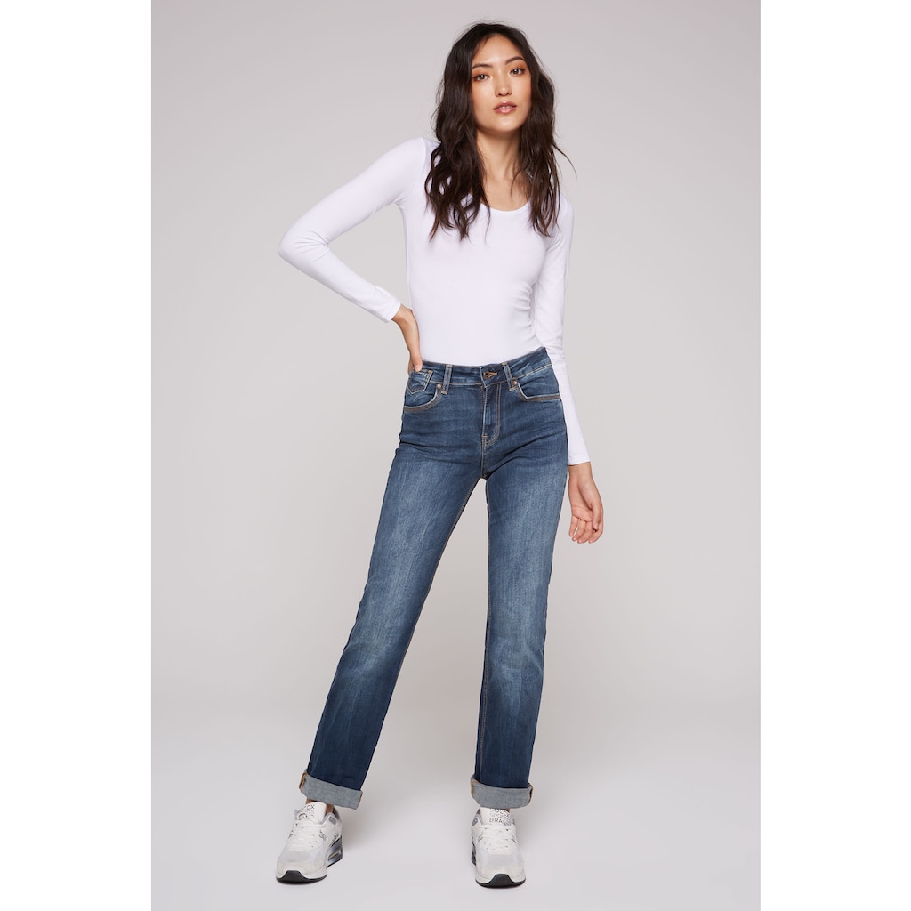 SOCCX Comfort-fit-Jeans