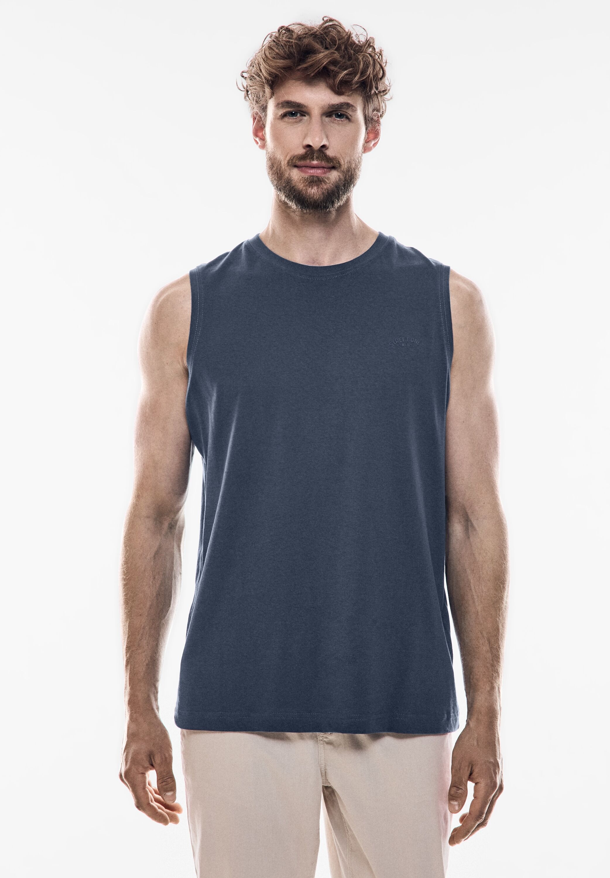 Tanktop, aus Jersey in Unifarbe