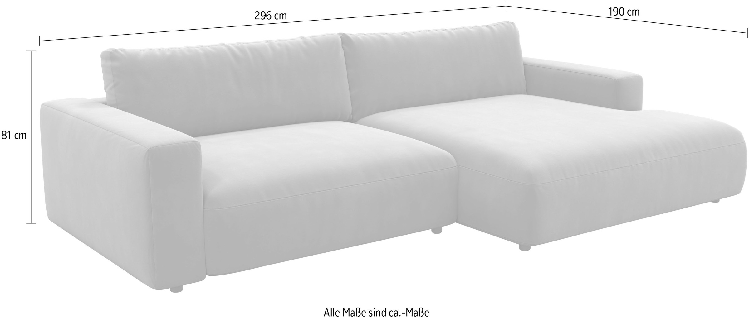 Musterring Ecksofa »LUCIA L-Form«