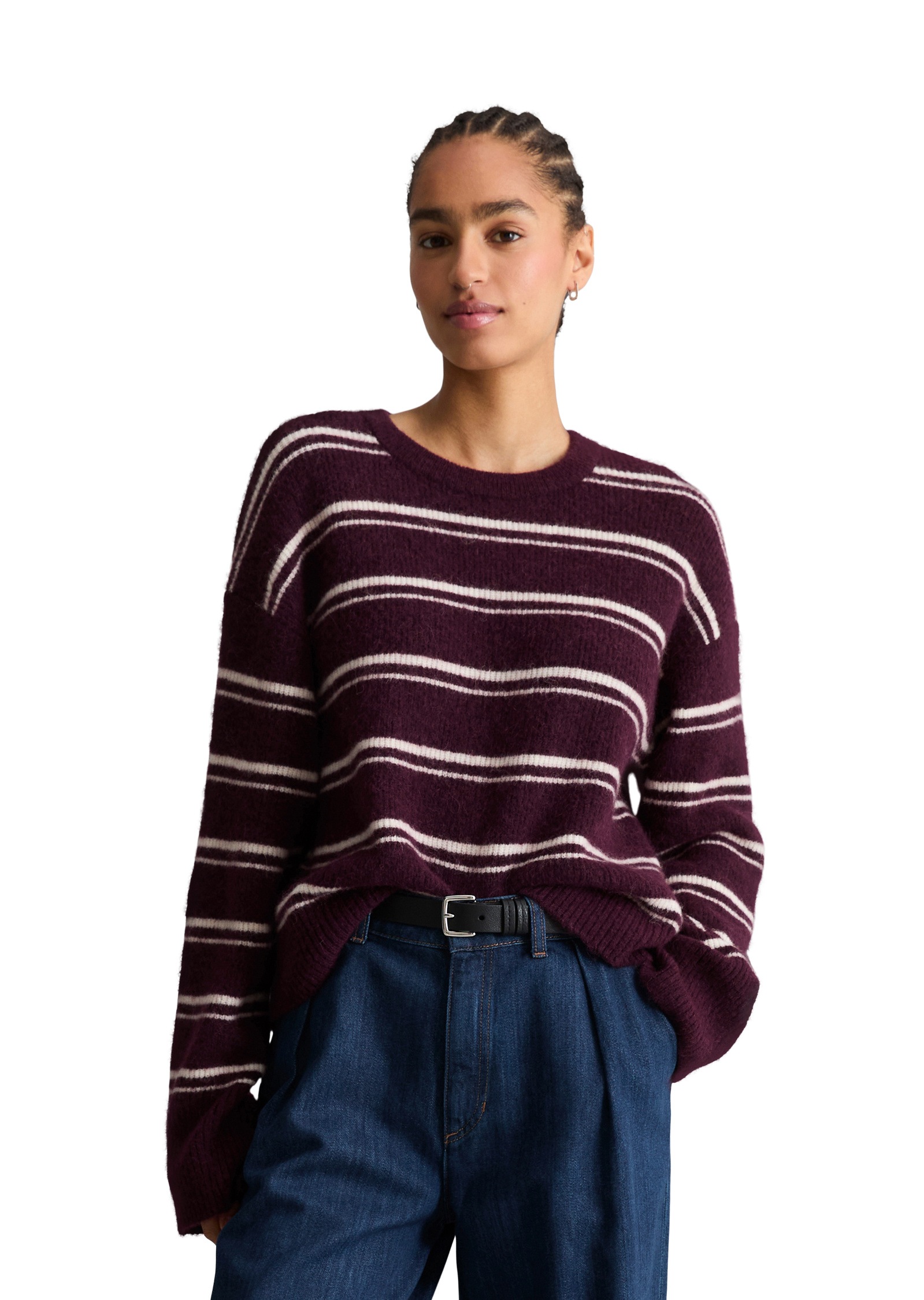 Marc O'Polo DENIM Strickpullover »aus kuscheligem Alpakawolle-Mix«