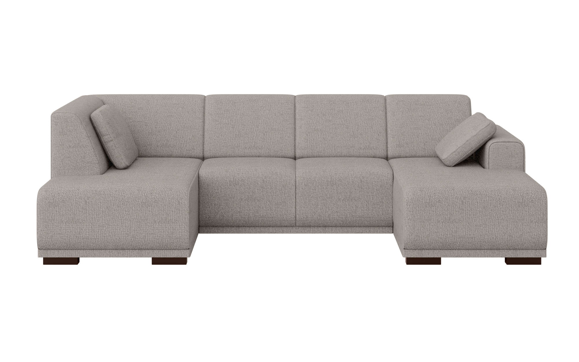 Home affaire Wohnlandschaft "BORNHOLM U-Form mit Recamiere rechts/links, B/ günstig online kaufen