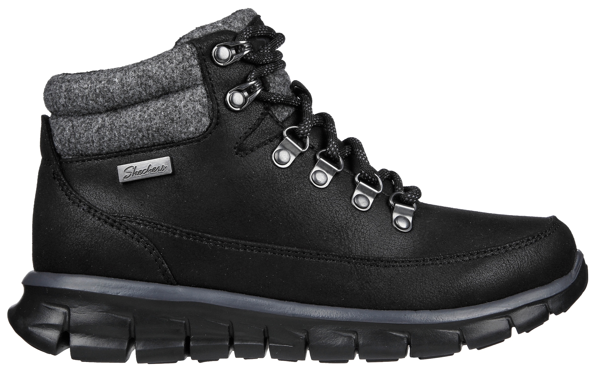 Skechers Winterboots »SYNERGY-COOL SEEKER«, Trekkingschuh, Winterstiefel mit rutschhemmender Laufsohle