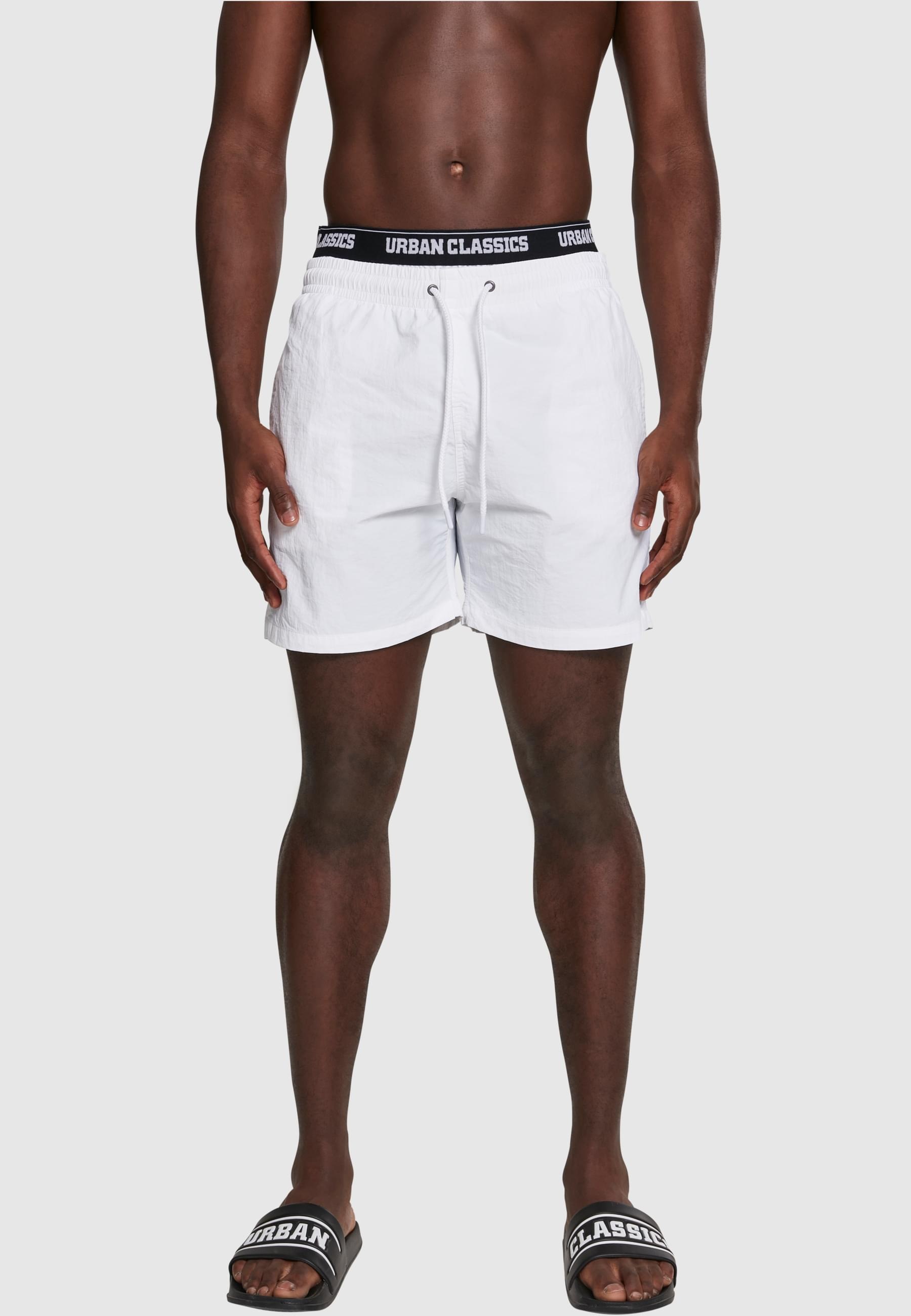 URBAN CLASSICS Badeshorts »Urban Classics Herren Two in One Swim Shorts«