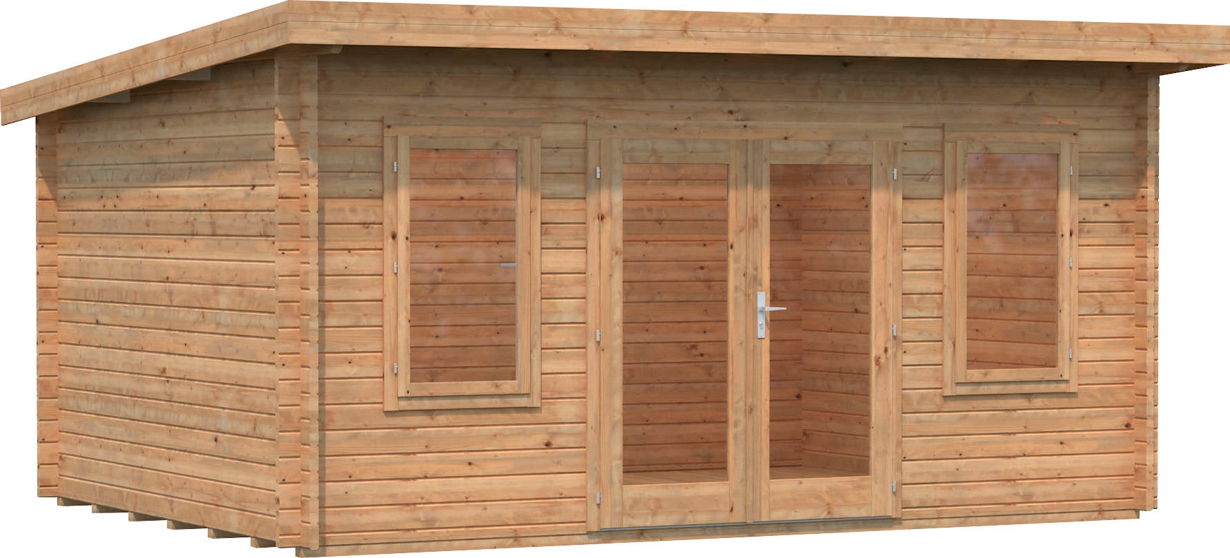 Palmako 1100000002199 "Lisa" 14,2 m², mit Fußboden im Gartenhaus