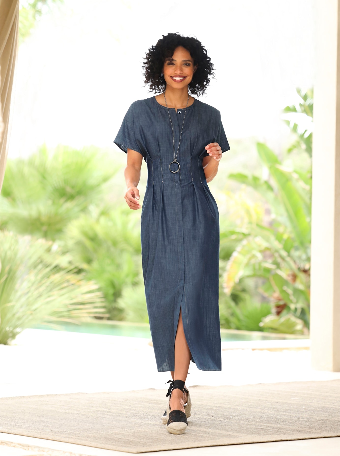 heine A-Linien-Kleid "Kleid" Nahttasche günstig online kaufen