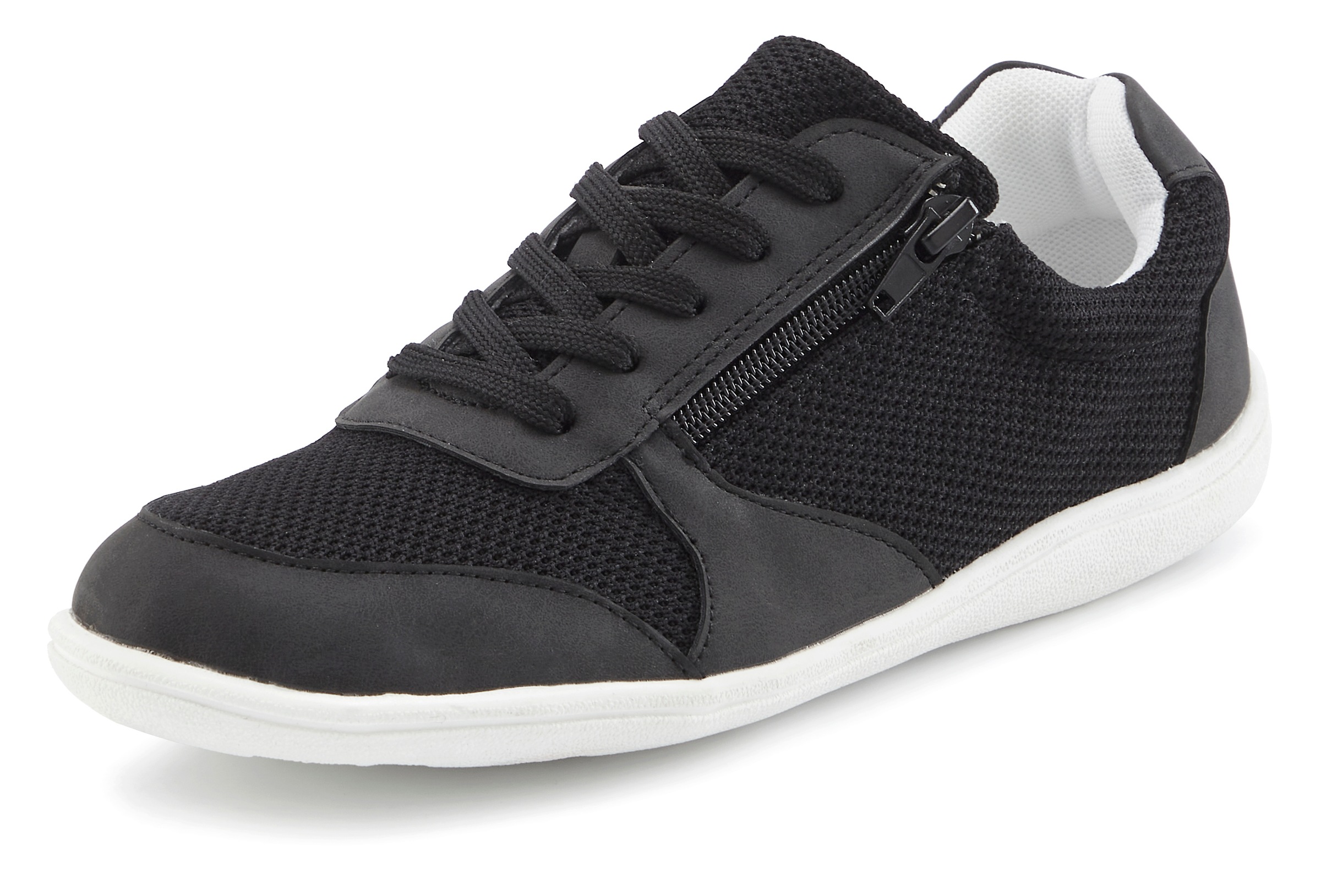 Vivance Sneaker "Schnürhalbschuh, Freizeitschuh,", mit Reißverschluss, ultr günstig online kaufen