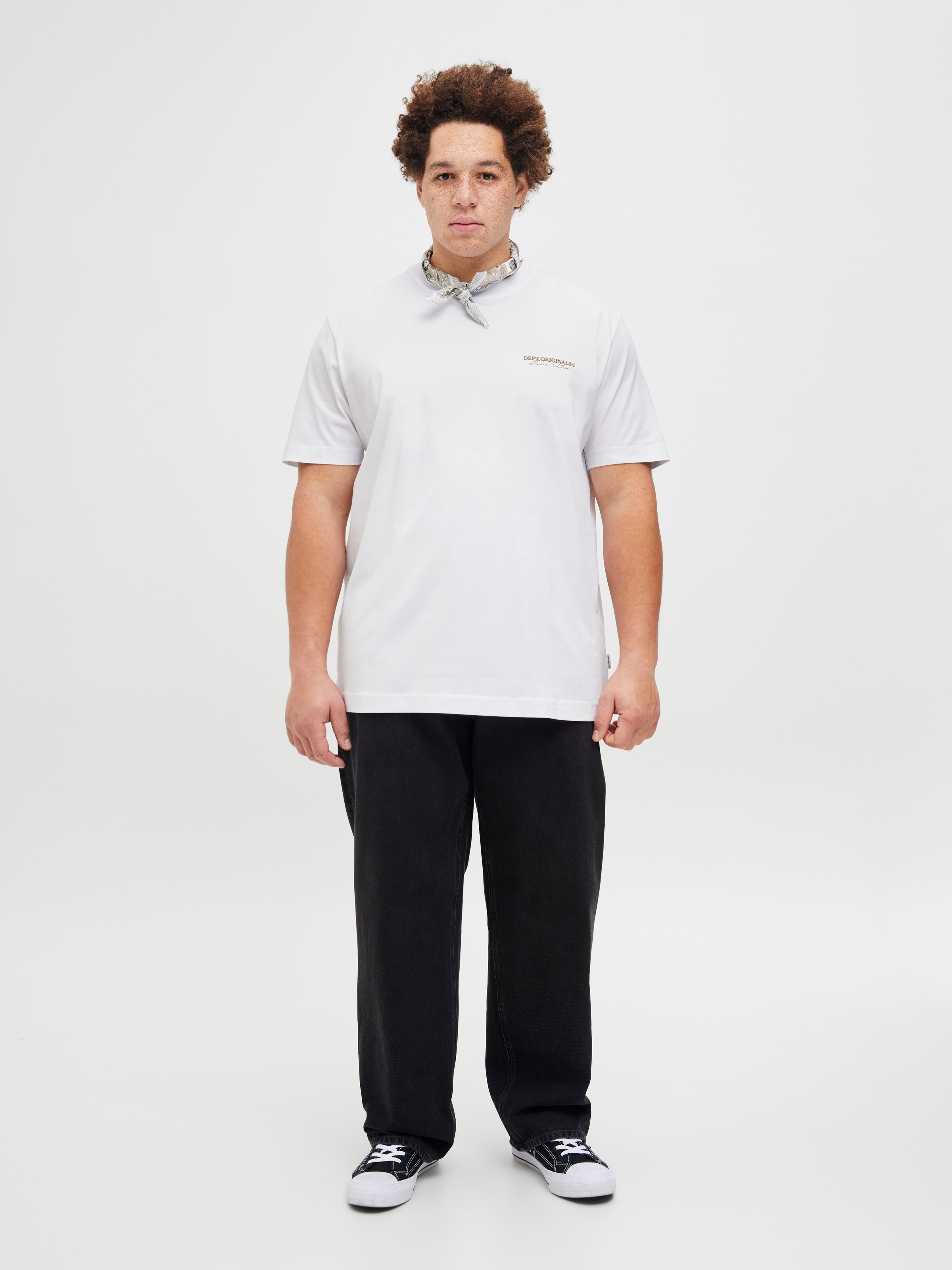 Jack & Jones PlusSize Kurzarmshirt »JORISLINGTON TYPE TEE SS CREW NECK PLS«