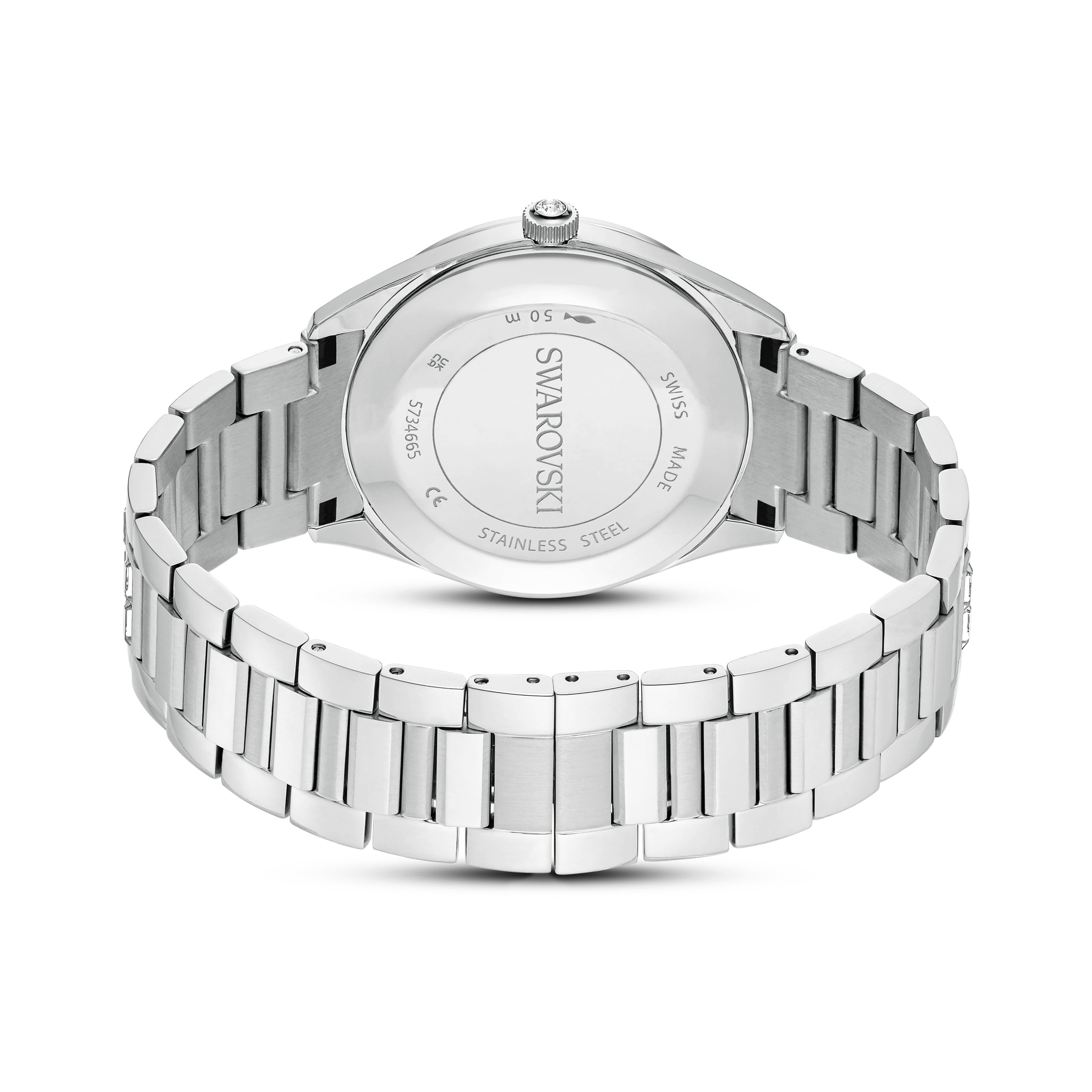 Swarovski Quarzuhr »MATRIX« Armbanduhr, Damenuhr, Swiss Made, Edelstahlarmband, analog