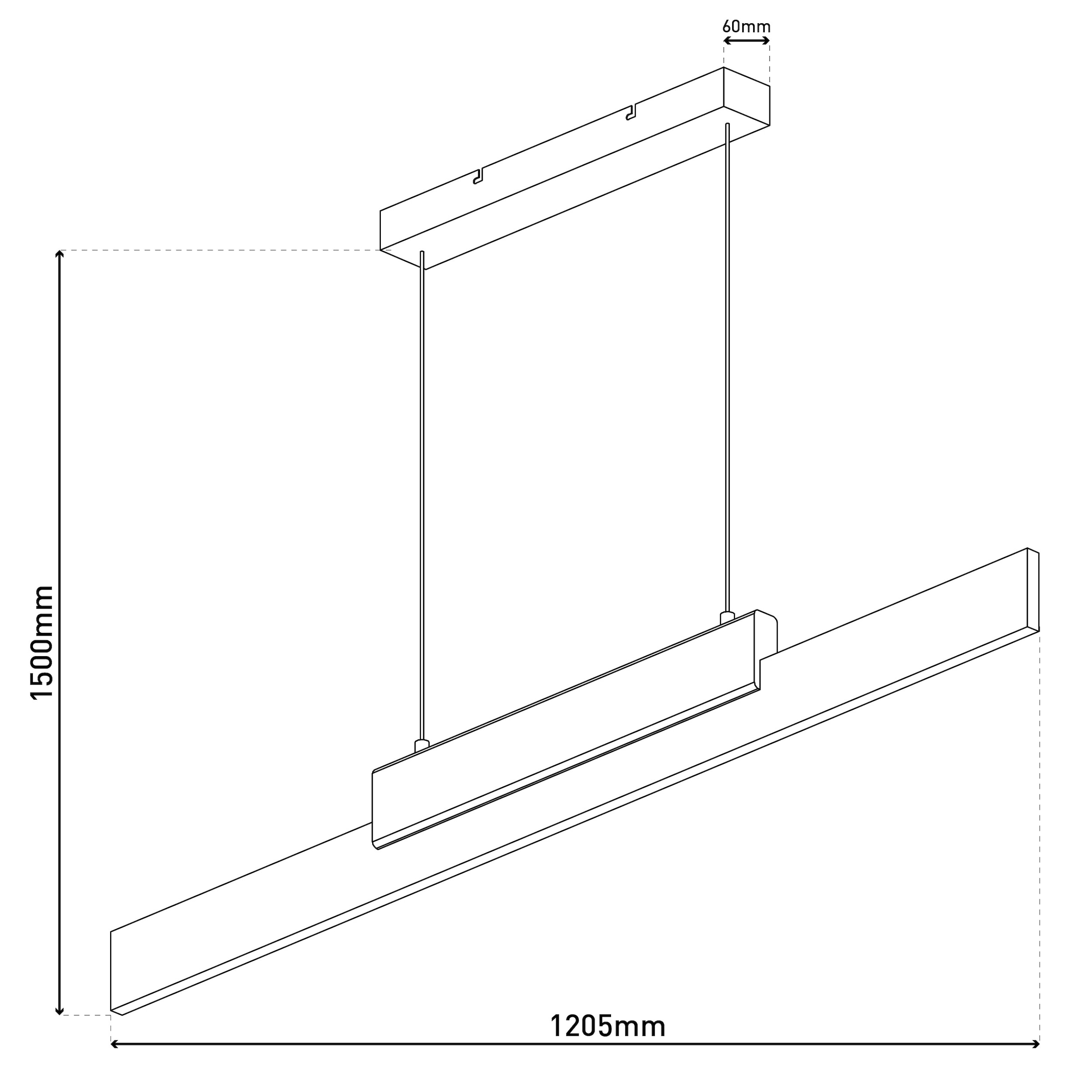 näve LED Pendelleuchte »Wiebke«, 1 flammig, Leuchtmittel LED-Modul | LED wechselbar, mit Holz, dimmbar per Wandschalter, Memoryfunktion, höhenverstellbar