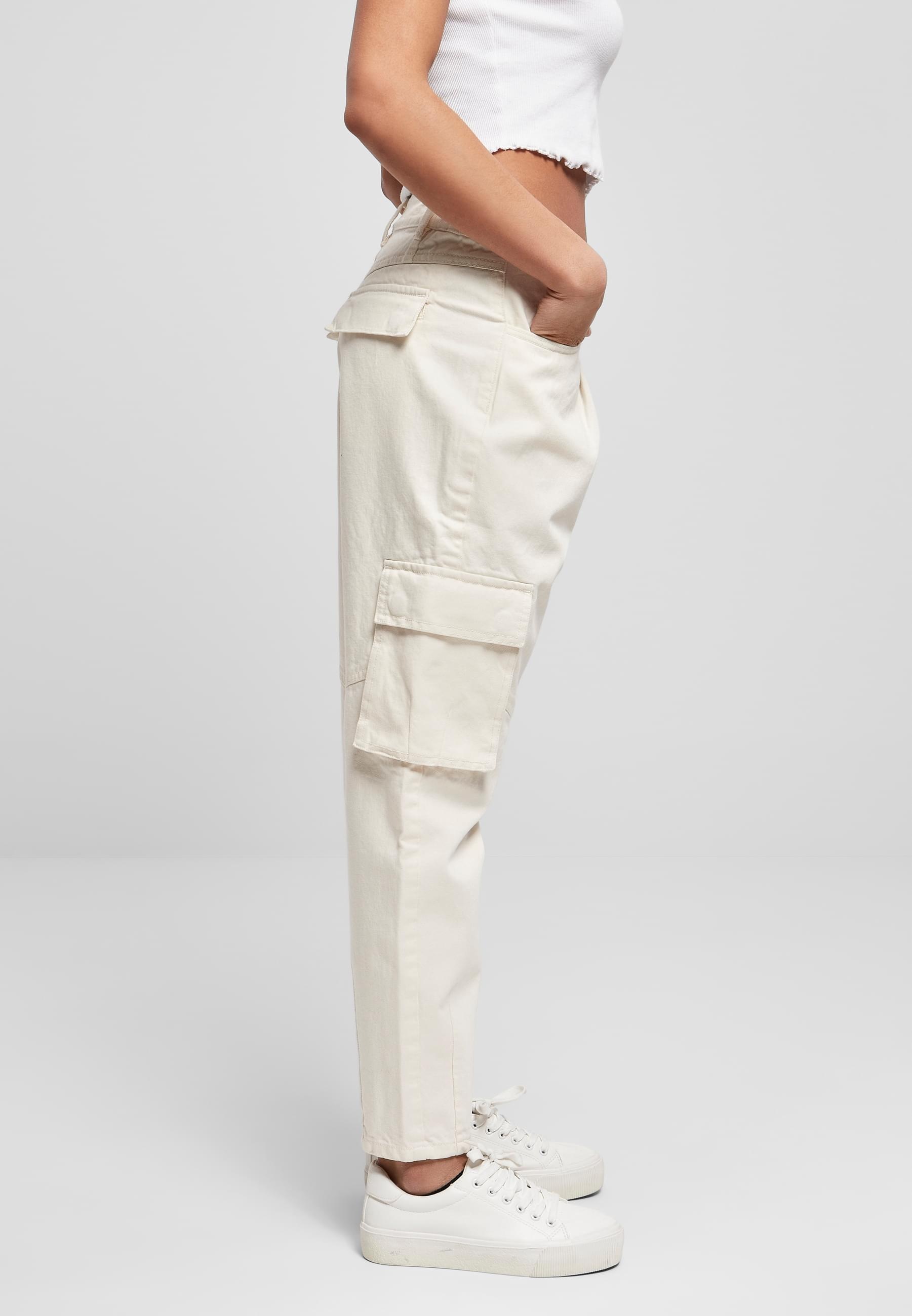 URBAN CLASSICS Cargohose »Urban Classics Damen Ladies Ballon Fit Cargo Twill Pants«, (1 tlg.)