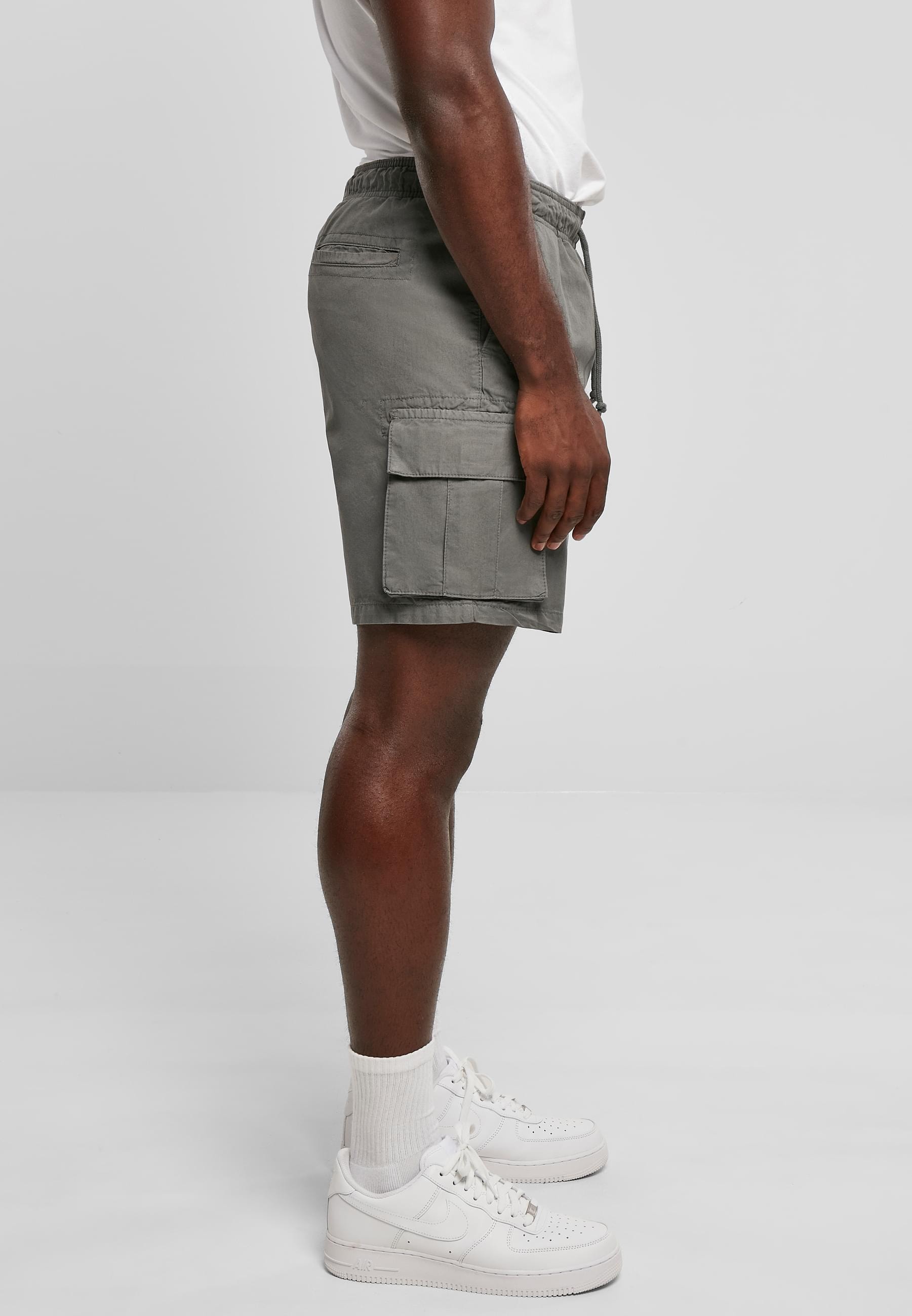 URBAN CLASSICS Stoffhose »Urban Classics Herren Short Cargo Shorts«, (1 tlg.)