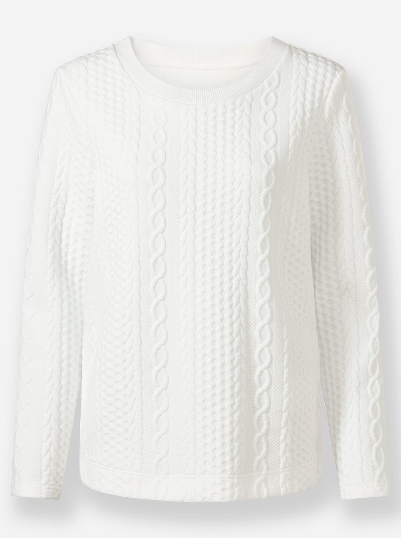 Inspirationen Women's Sweatshirt Ecru 40 3