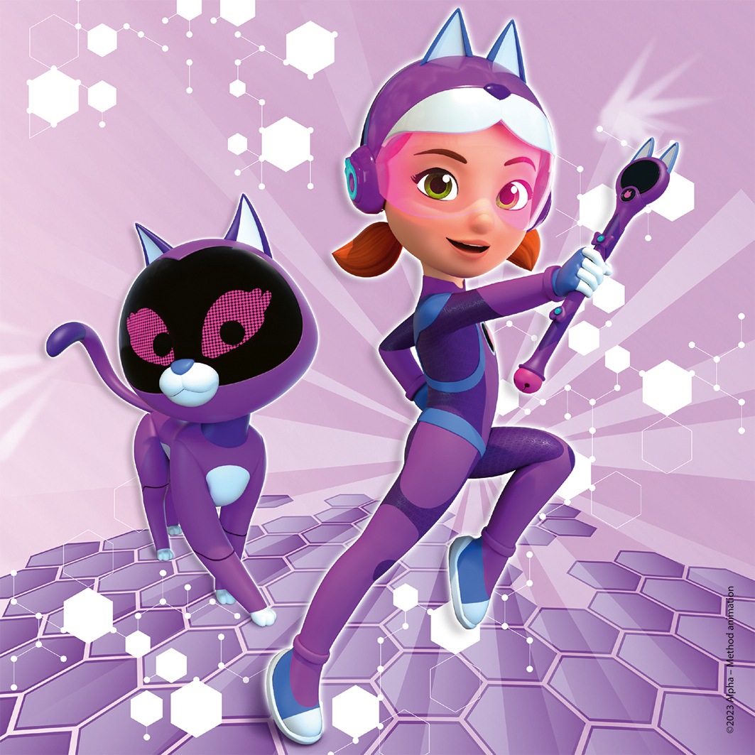 Ravensburger Puzzle »Petronix DefendersMatt, Jia und Emma«, Made in Europe