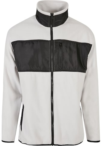 Fleecejacke »Urban Classics Herren Patched Micro Fleece Jacket«, (1 St.), ohne Kapuze