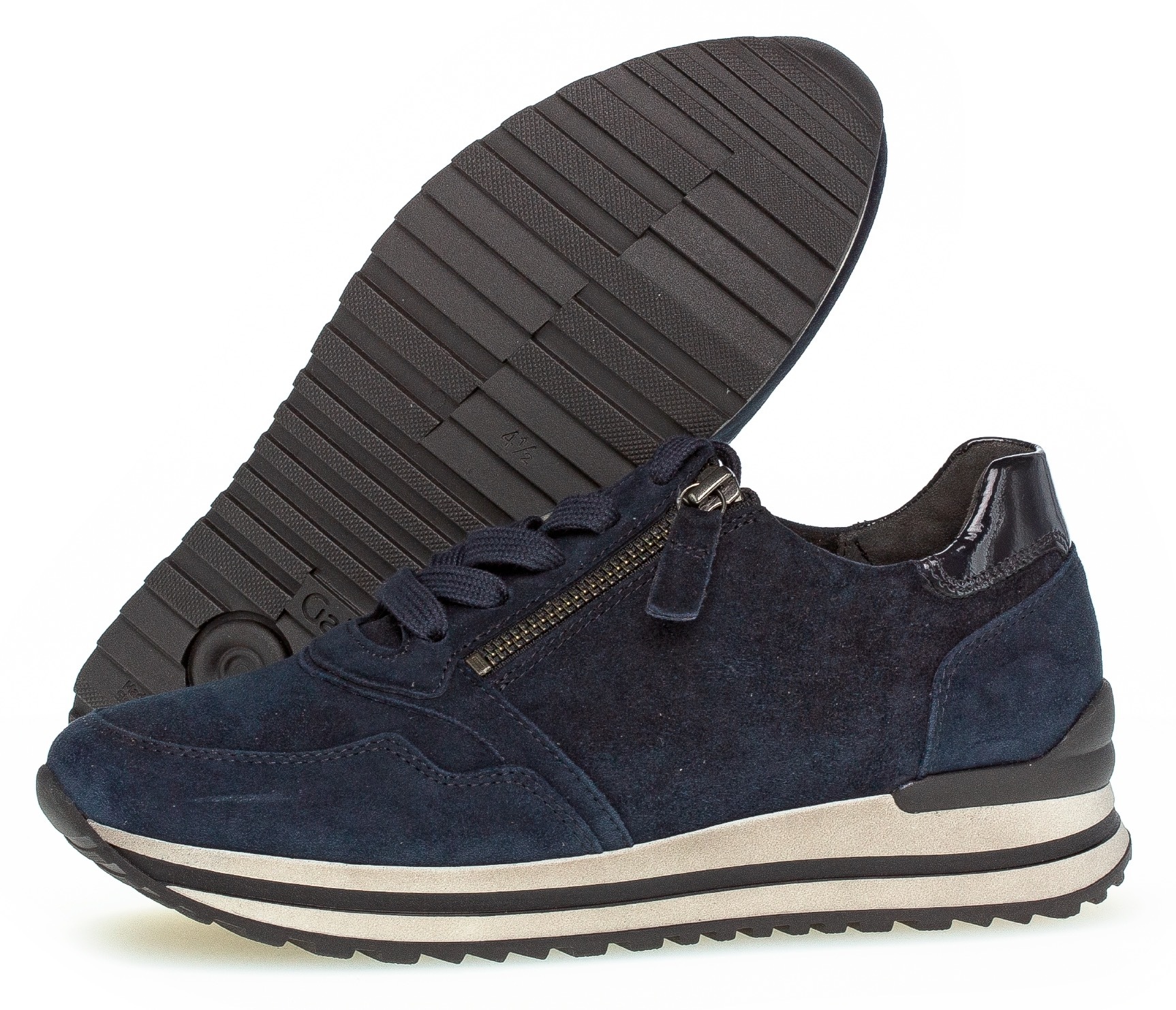 Gabor Keilsneaker "Turin", Freizeitschuh, Halbschuh, Schnürer, gepolsterter günstig online kaufen