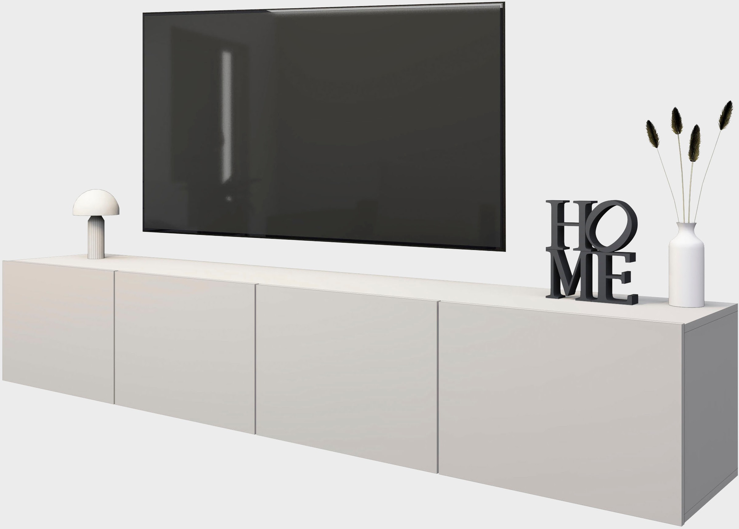 borchardt Möbel Lowboard "Sophia, TV-Schrank mit 4 Türen, hängend oder steh günstig online kaufen