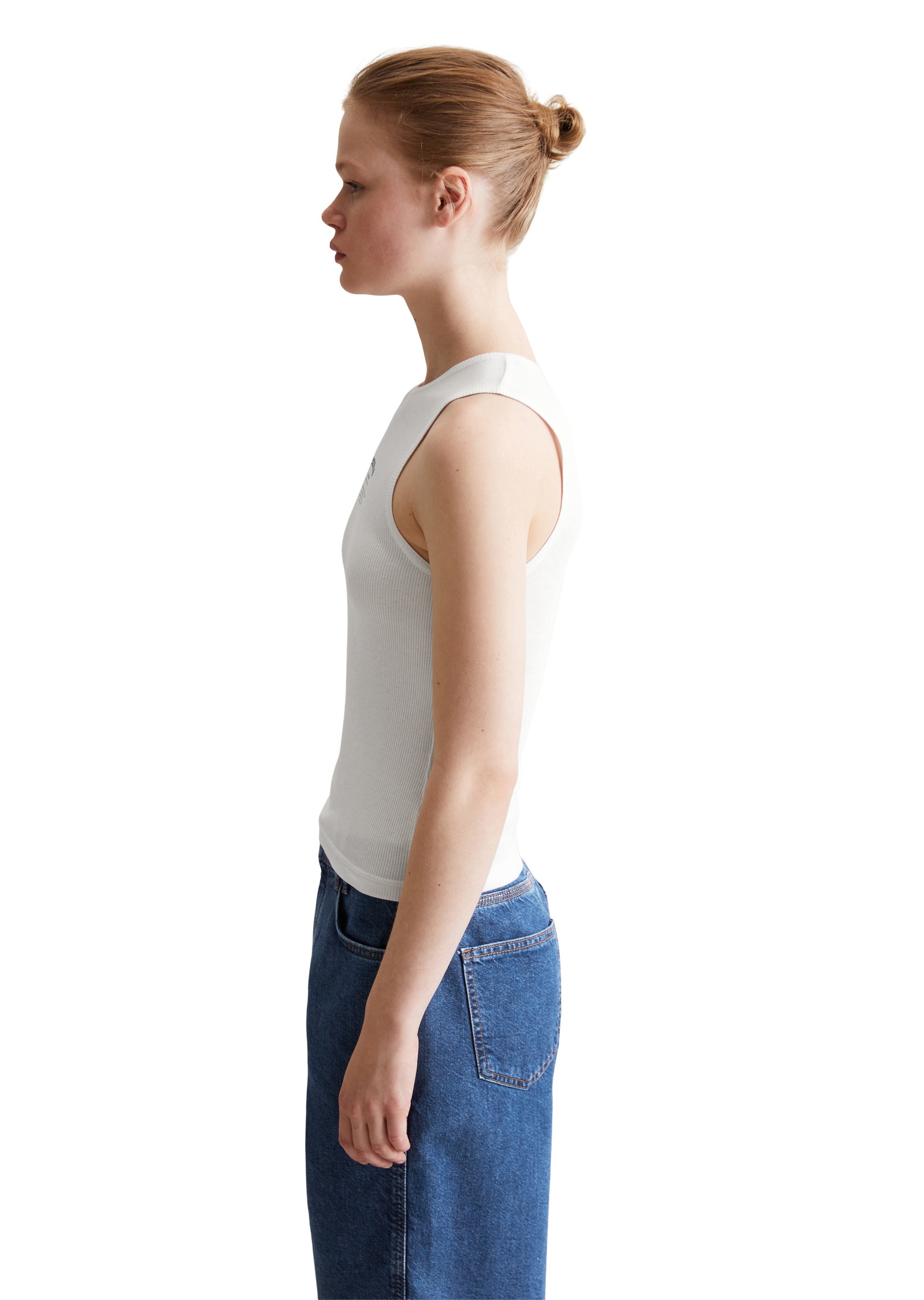 Marc OPolo DENIM T-Shirt "aus Bio-Baumwolle-Modal-Stretch-Jersey" günstig online kaufen