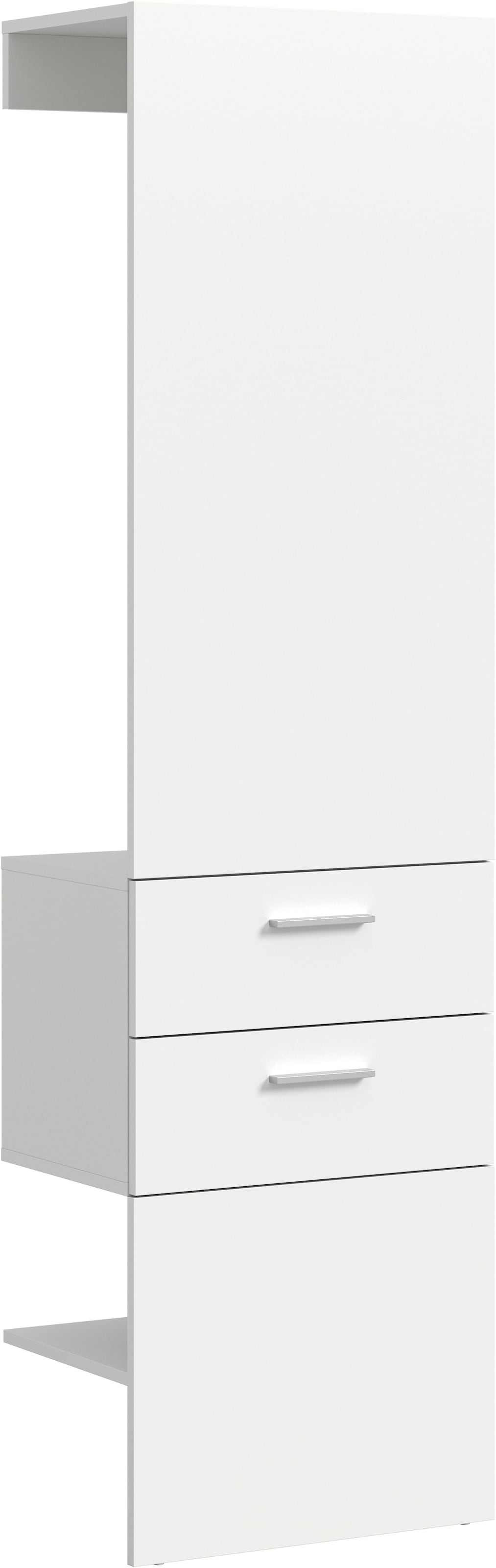 INOSIGN Garderobenpaneel, (1 St.), Lumo, Gardeobenpaneel Höhe 190 cm, 2 Schubkästen, platzsparend, Flur