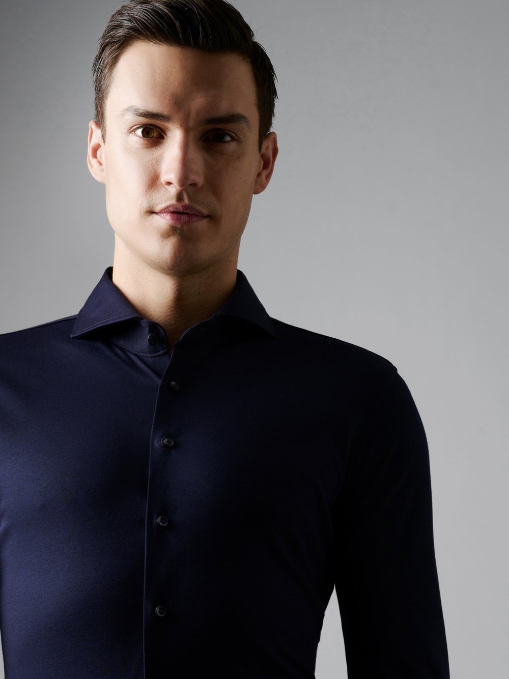 DESOTO Langarmhemd "Jerseyhemd Essential Hai langarm", Flexibler Stretch günstig online kaufen