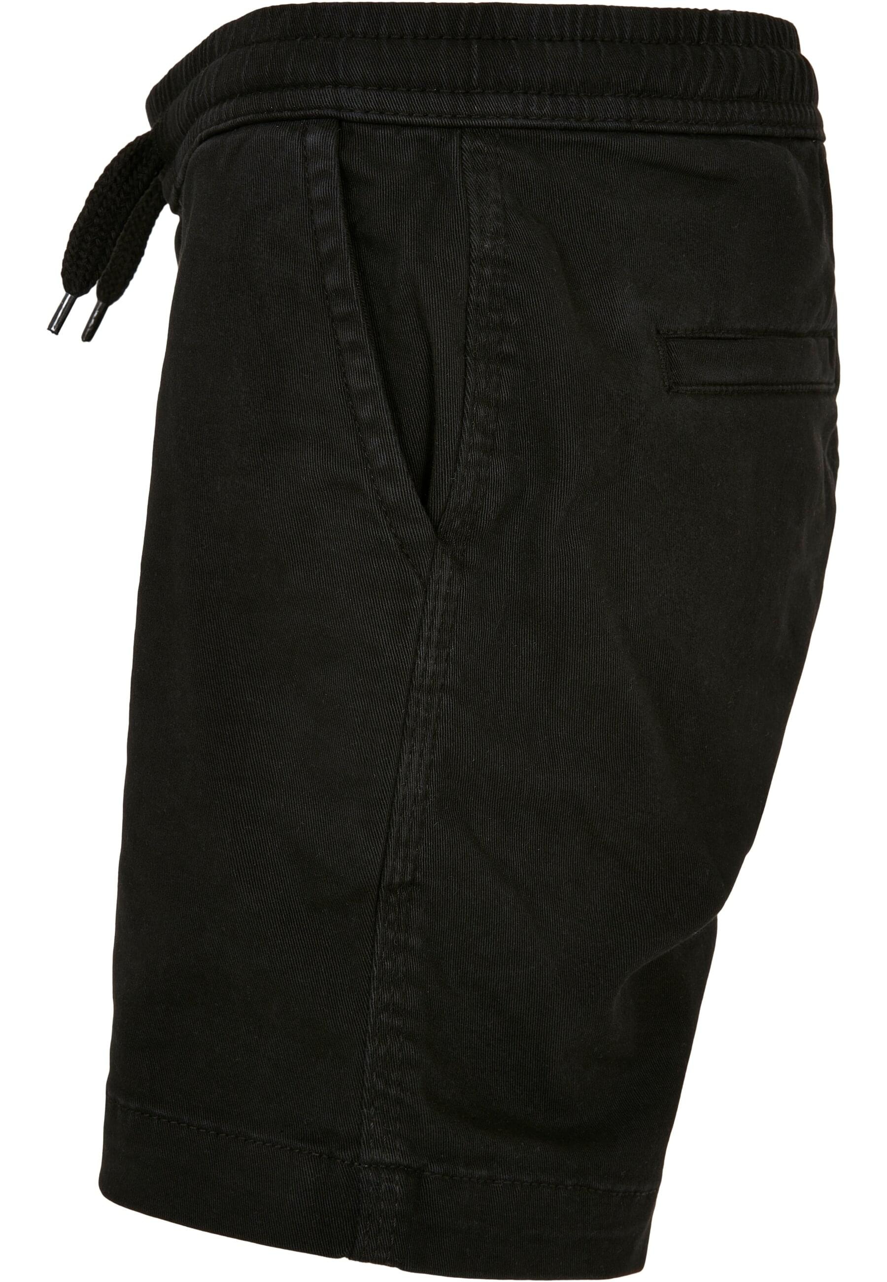 URBAN CLASSICS Stoffhose »Urban Classics Herren Boys Strech Twill Joggshorts«, (1 tlg.)