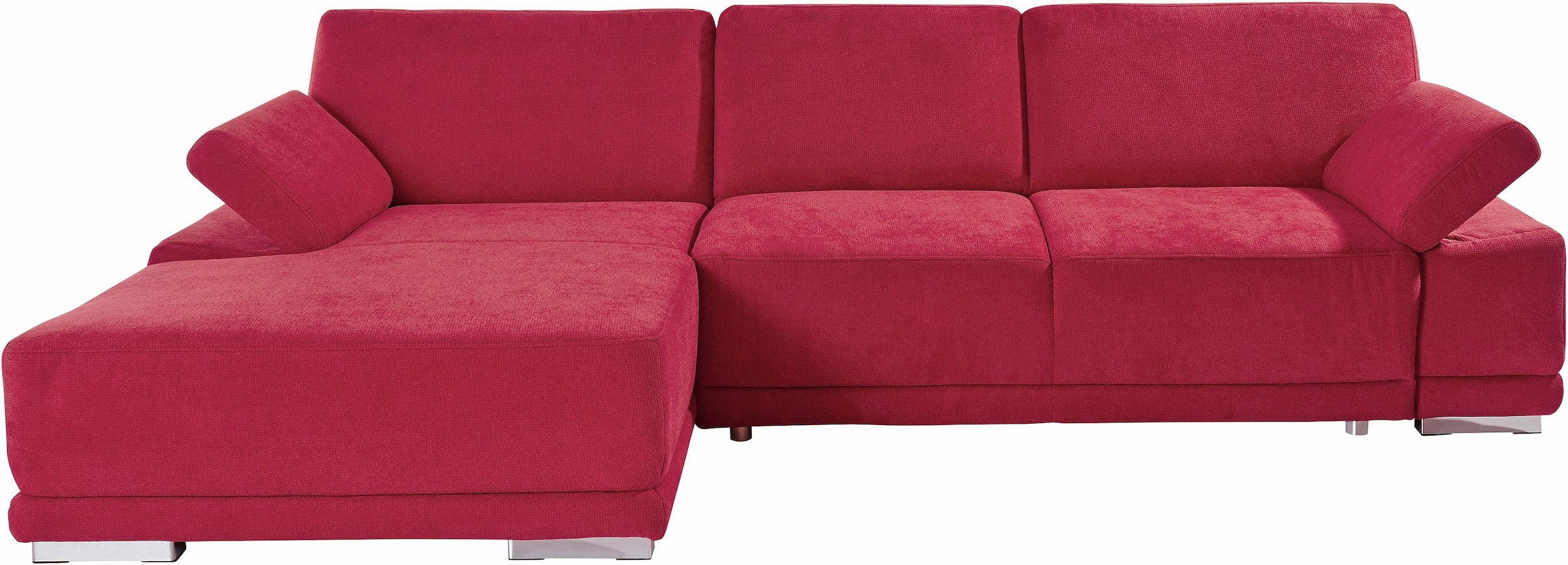 sit&more Ecksofa "Coria L-Form", mit XL-Recamiere, wahlweise mit Bettfunkti günstig online kaufen