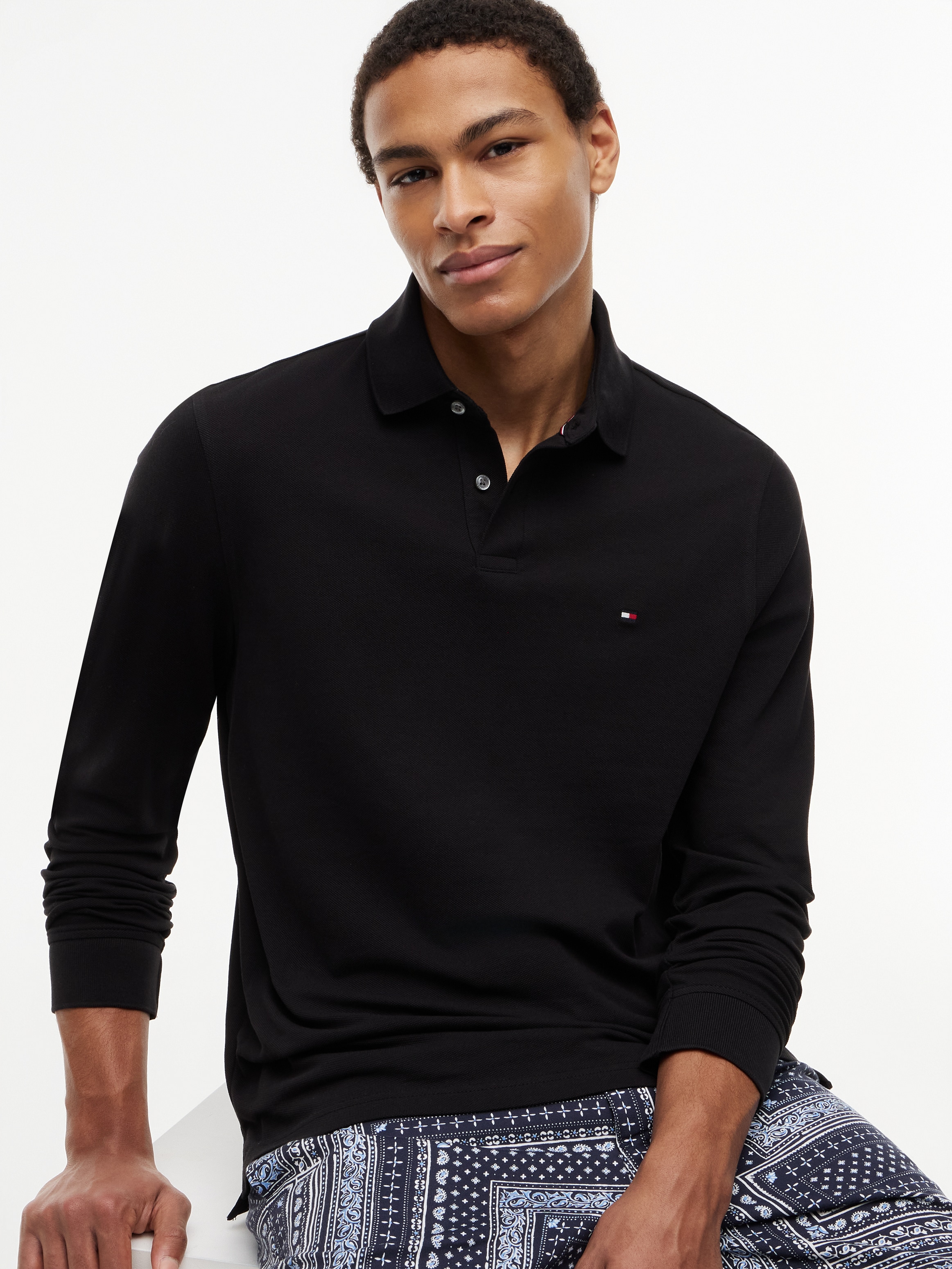 Tommy Hilfiger Langarm-Poloshirt »1985 REGULAR LS POLO«