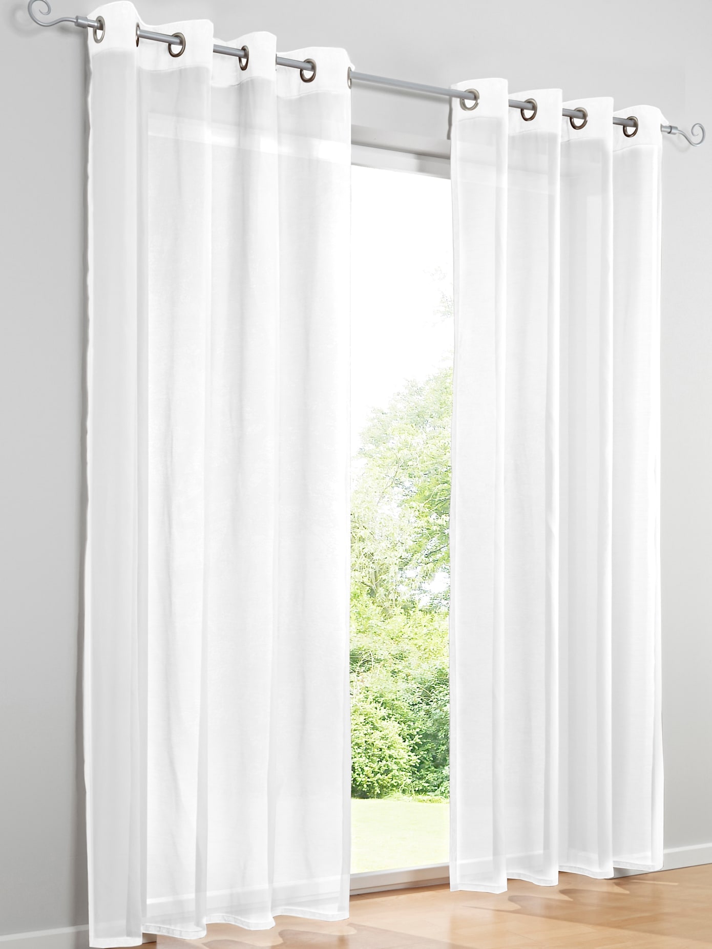 heine home Gardine Ösen 1 Stk. tlg. günstig online kaufen