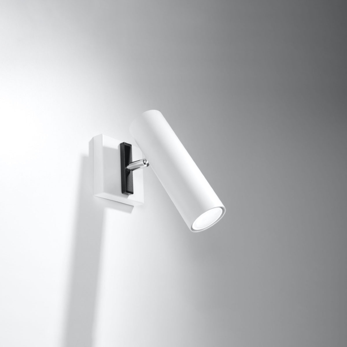SOLLUX lighting Wandleuchte »DIREZIONE«, 1 flammig, Leuchtmittel GU10 | ohne Leuchtmittel, beweglicher Lampenschirm