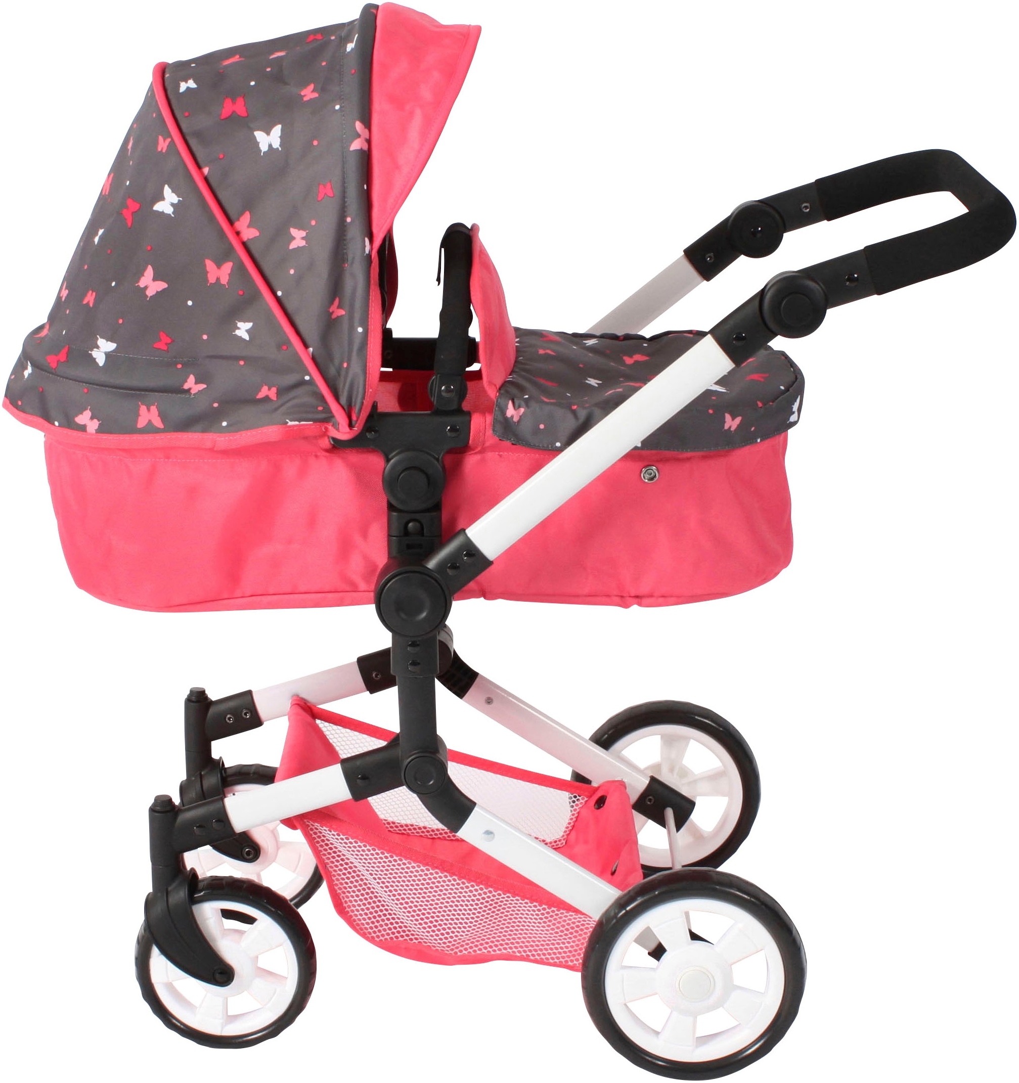 CHIC2000 Kombi-Puppenwagen »Linus, Butterfly«, (Set)