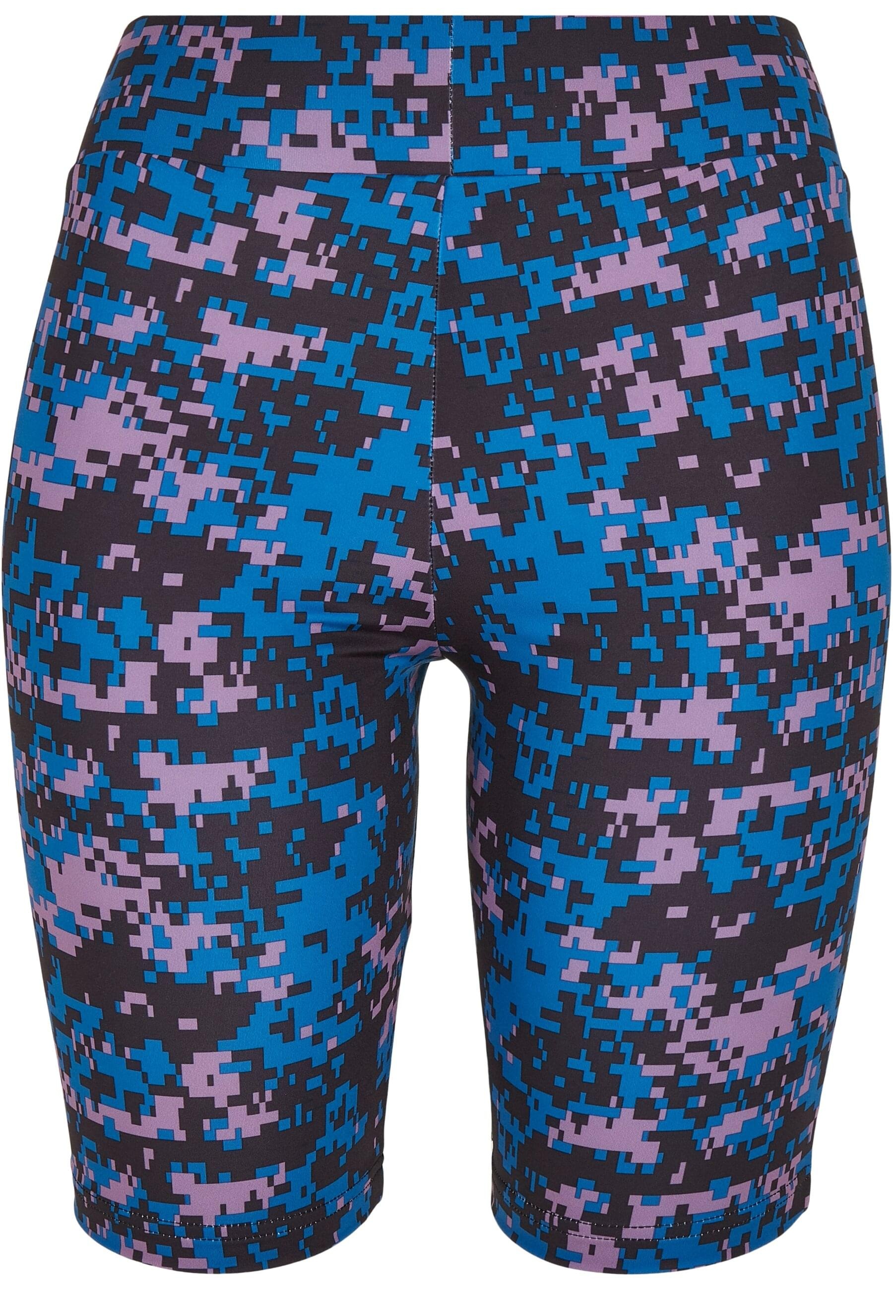 URBAN CLASSICS Stoffhose "Urban Classics Damen Ladies High Waist Camo Tech Cycle Shorts", (1 tlg.)