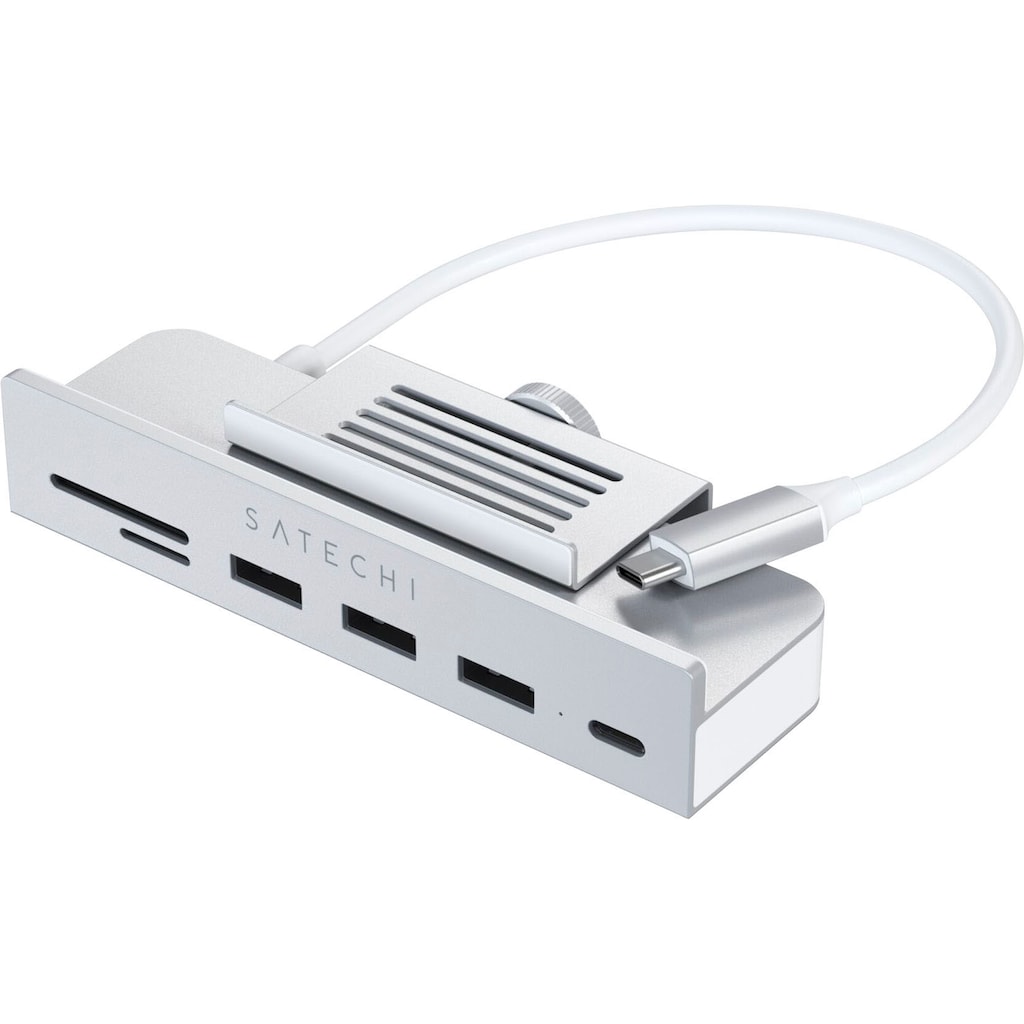 Satechi USB-Adapter »USB-C Clamp Hub for 24" iMac«, USB 3.0 Typ A zu USB-C