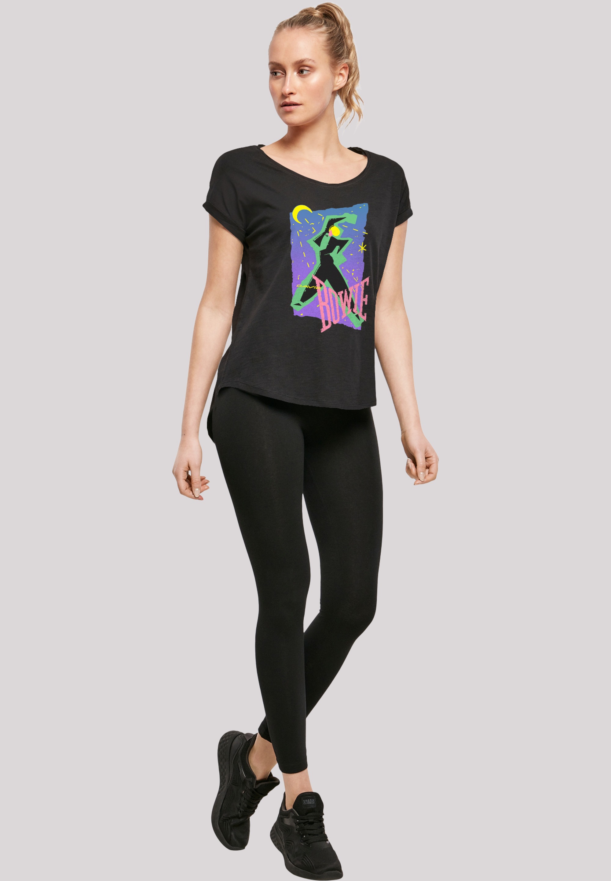 F4NT4STIC T-Shirt »David Bowie Moonlight Dance«, Print