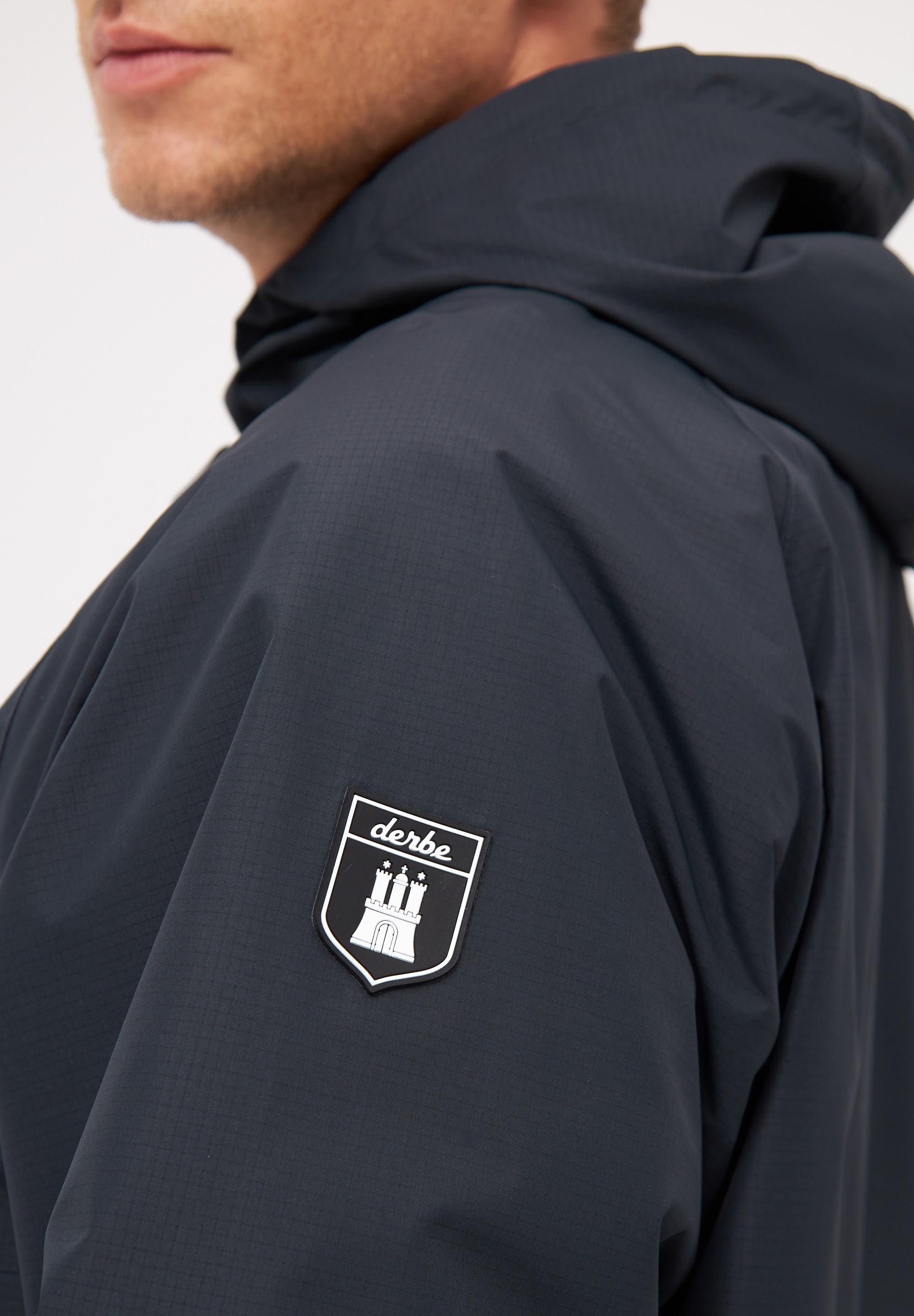 Derbe Windbreaker »Overripby« mit Kapuze Funktionale Herren Schlupfjacke