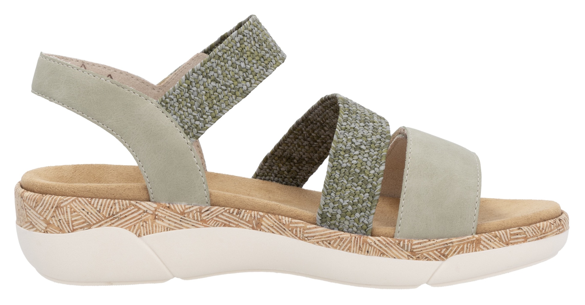 Remonte Keilsandalette, Riemchensandale, Bequemschuh, Sommerschuh mit Soft-Fußbett