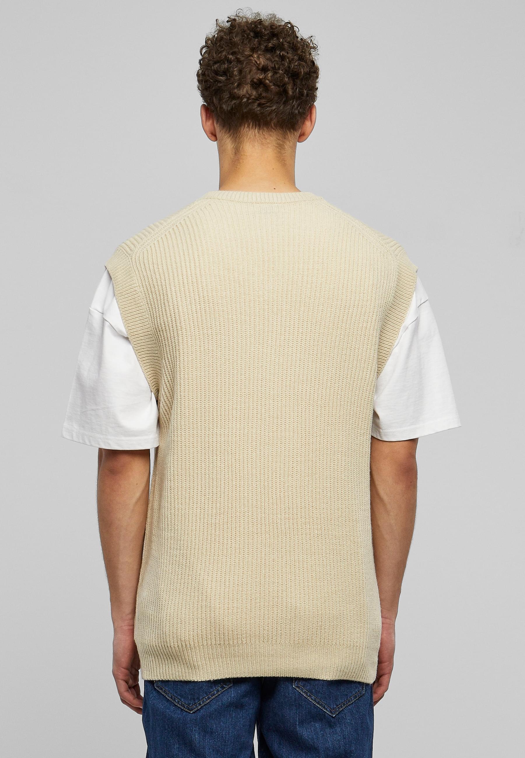 URBAN CLASSICS Rundhalspullover »Urban Classics Herren Knit Slipover«