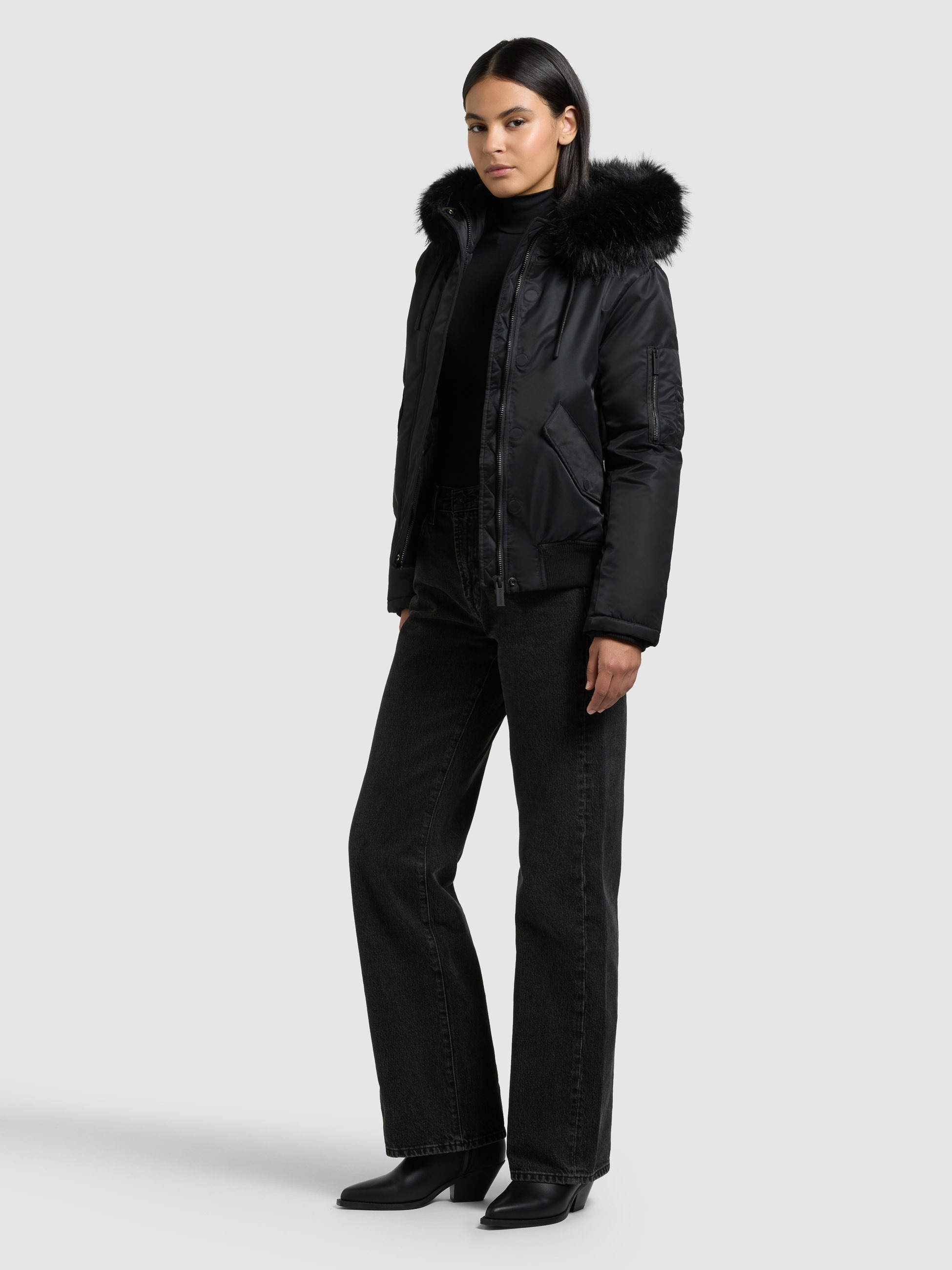 Thumbnail - khujo Bomberjacke "TYLA" mit Kapuze