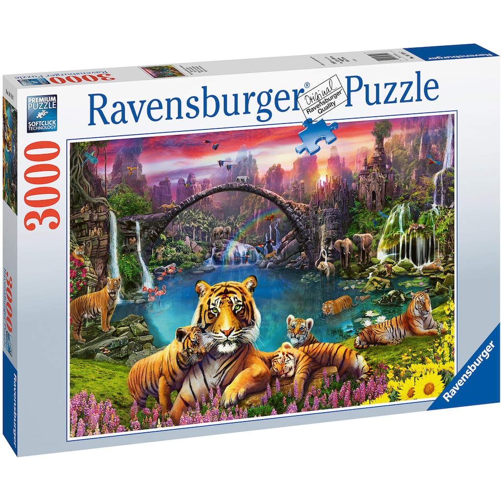 Ravensburger Puzzle »Tiger in paradiesischer Lagune«