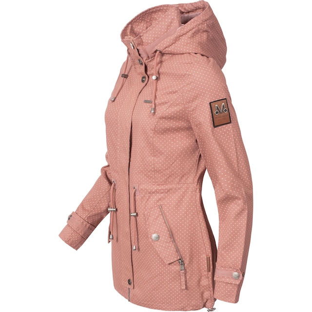 Marikoo Outdoorjacke »Nyokoo«, mit Kapuze, modische Baumwoll Übergangsjacke  mit großer Kapuze für bestellen | BAUR