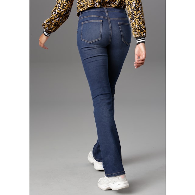 Aniston CASUAL Bootcut-Jeans, regular waist online kaufen | BAUR