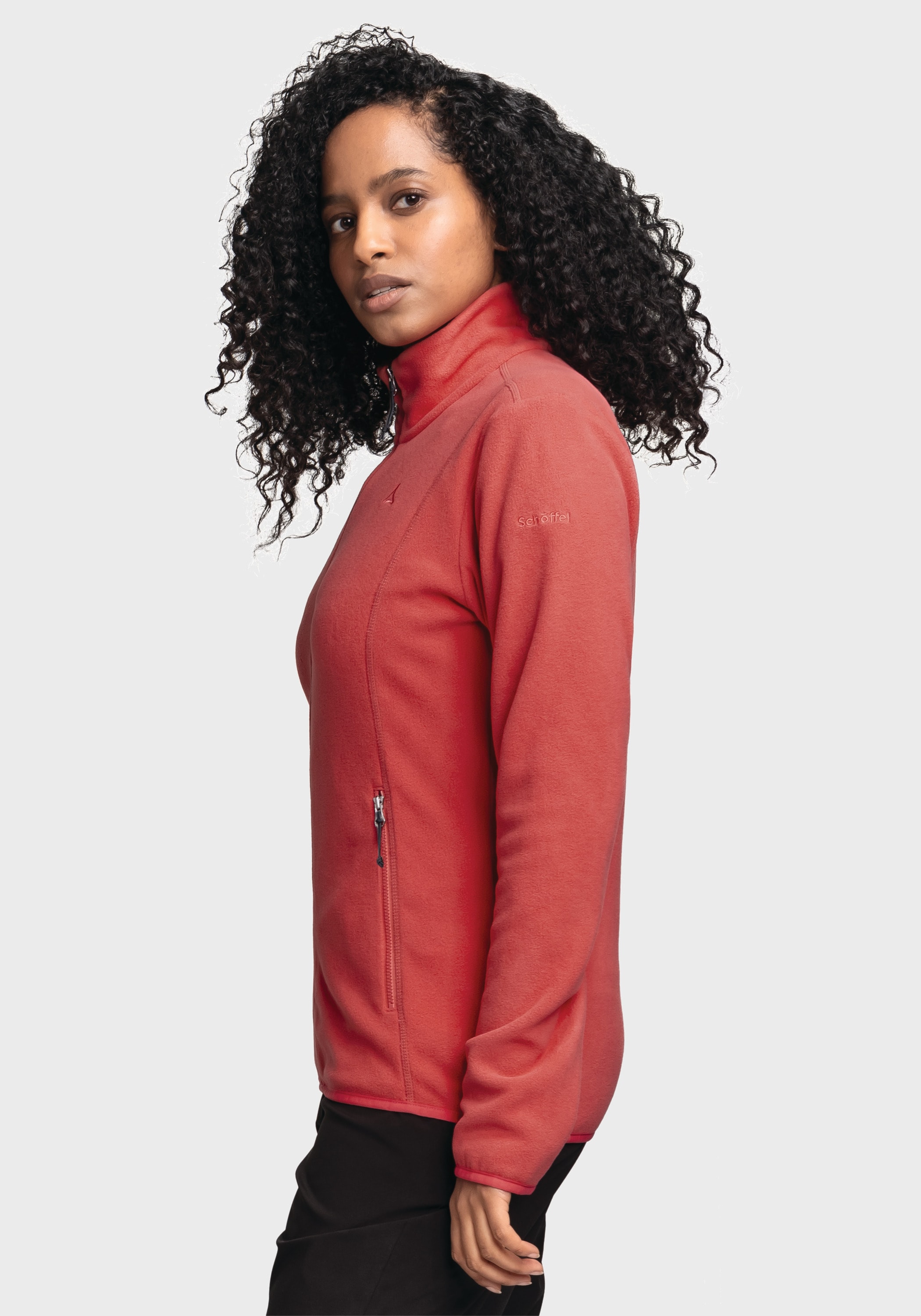 Schöffel Fleecejacke »Hiking Fleece Jk Style Ash WMS«, ohne Kapuze