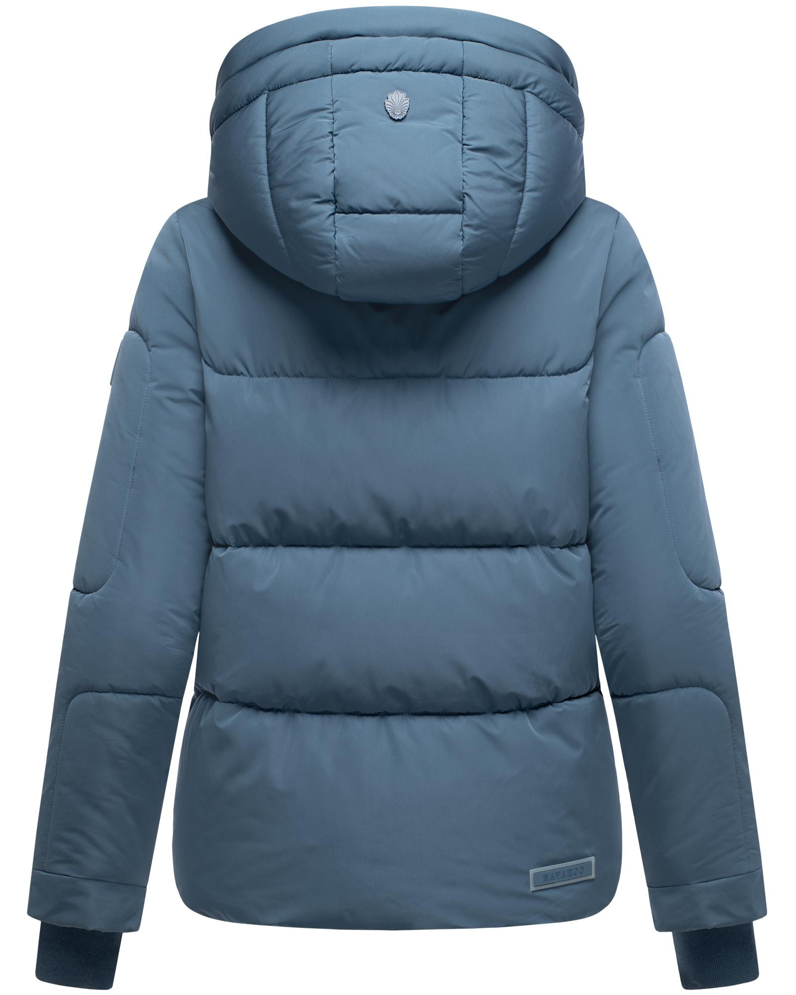Navahoo Steppjacke »Zauberlicht 14«, mit Kapuze, Winterjacke mit abnehmbarer Kapuze und Fleece-Futter