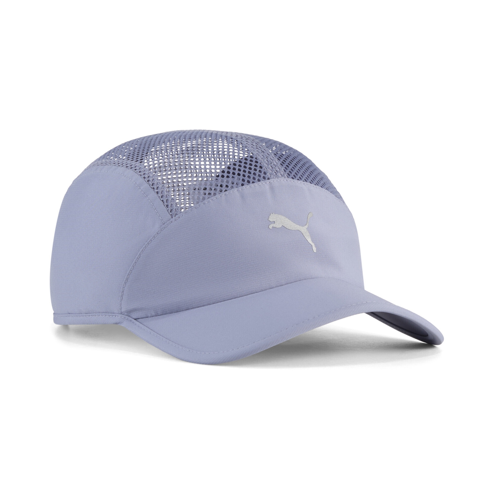 PUMA Flex Cap "5-Panel-Cap mit Visor Erwachsene"gray sky, bedruckt, Caps