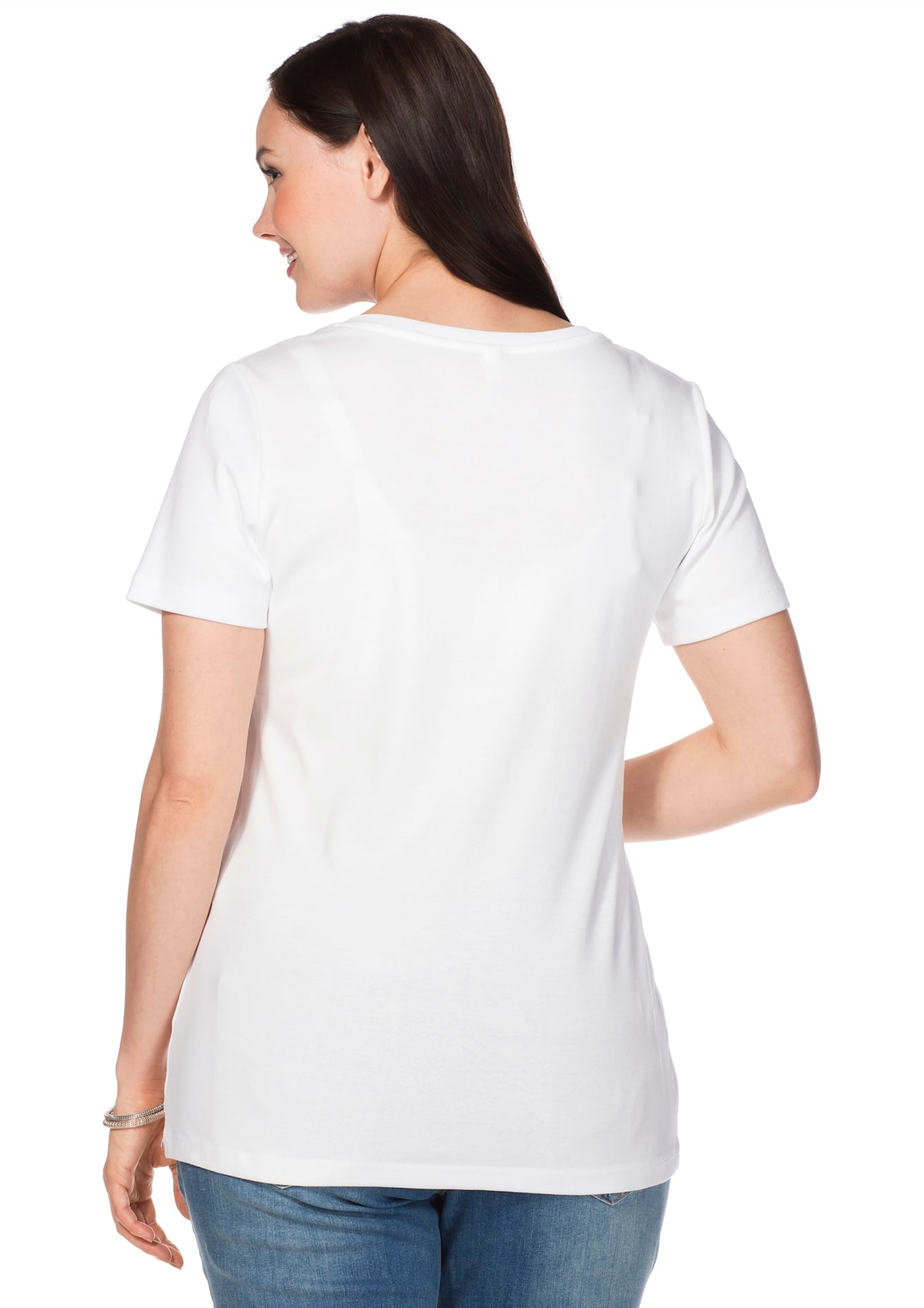 Sheego T-Shirt "T-Shirt", (1 tlg.) günstig online kaufen