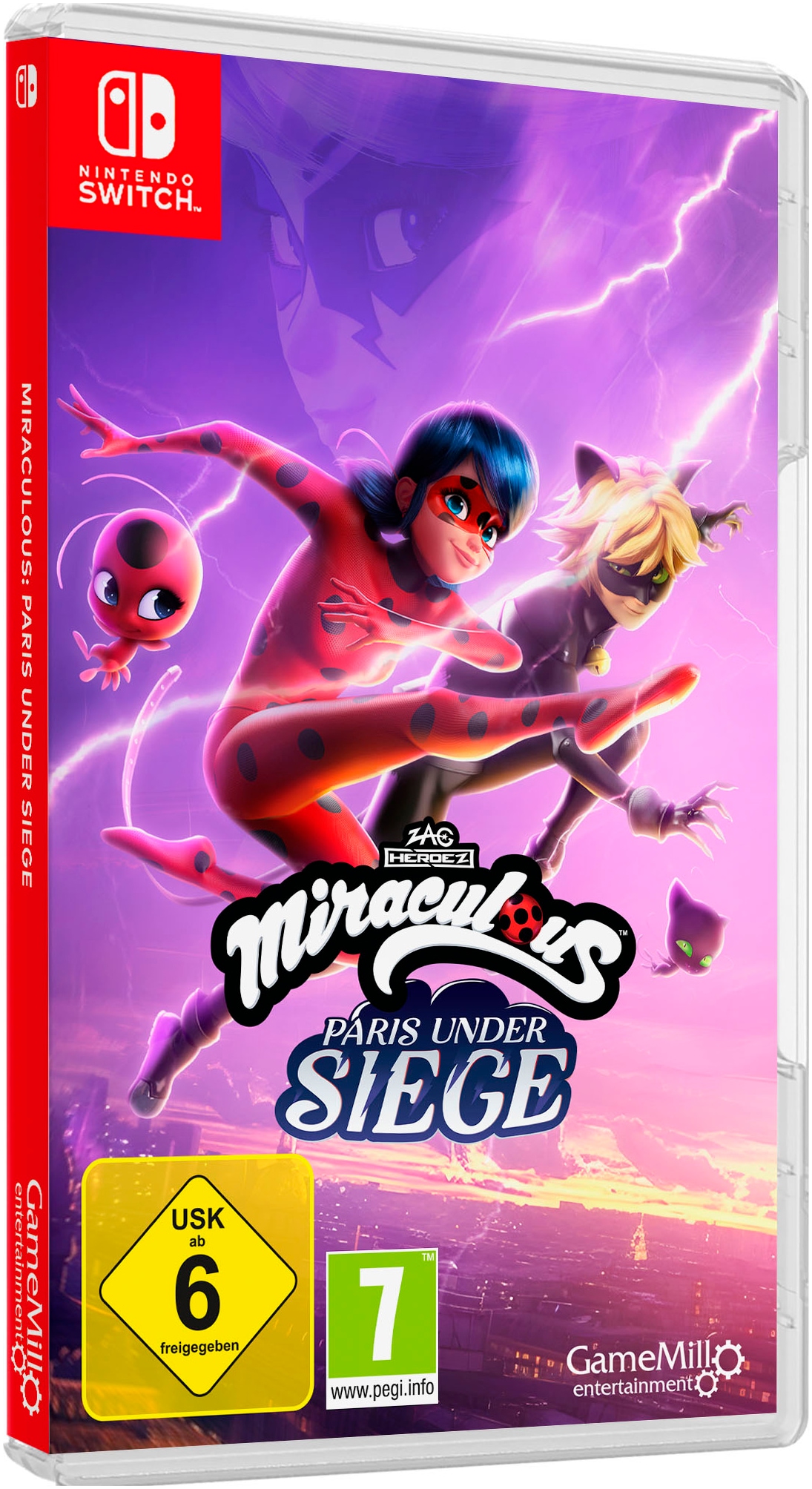 NBG Spielesoftware »Miraculous: Paris Under Siege«, Nintendo Switch