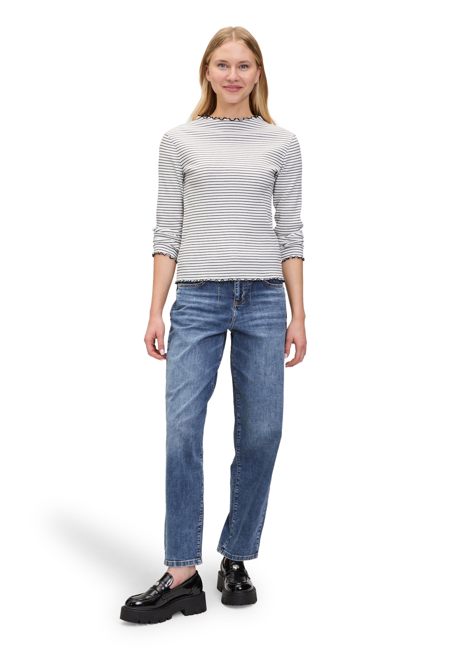 Cartoon Ankle-Jeans »Cartoon Used Look-Jeans mit Waschung«