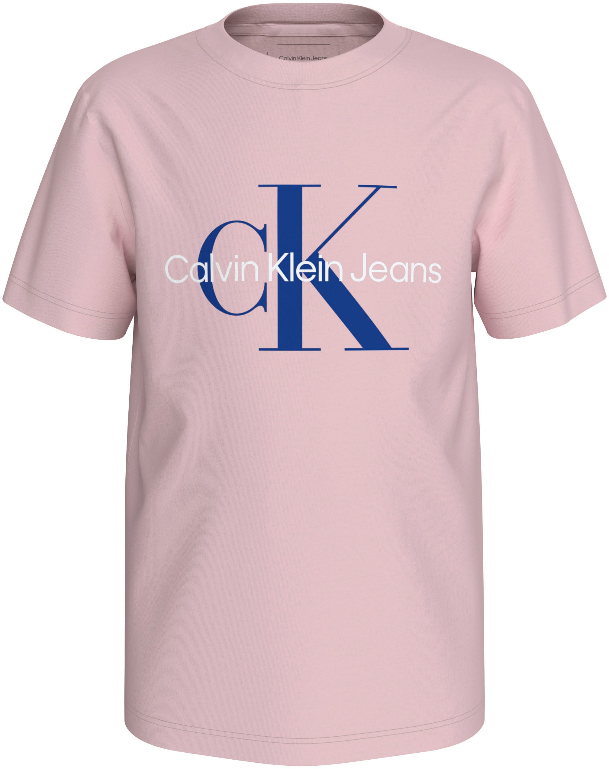 Calvin Klein Jeans Rundhalsshirt »CK MONOGRAM SS T-SHIRT« für Kinder bis 16 Jahre mit Logoschriftzug